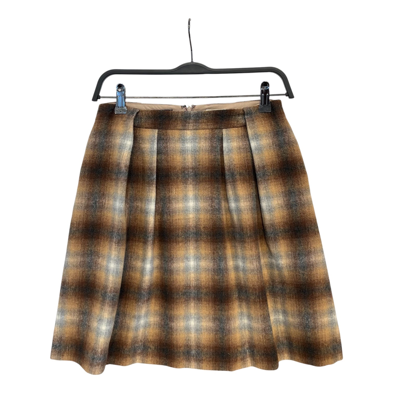 BEAUTY&YOUTH UNITED ARROWS/Skirt/S/Plaid/Cotton/BEG/PLEATED SKIRT view 1