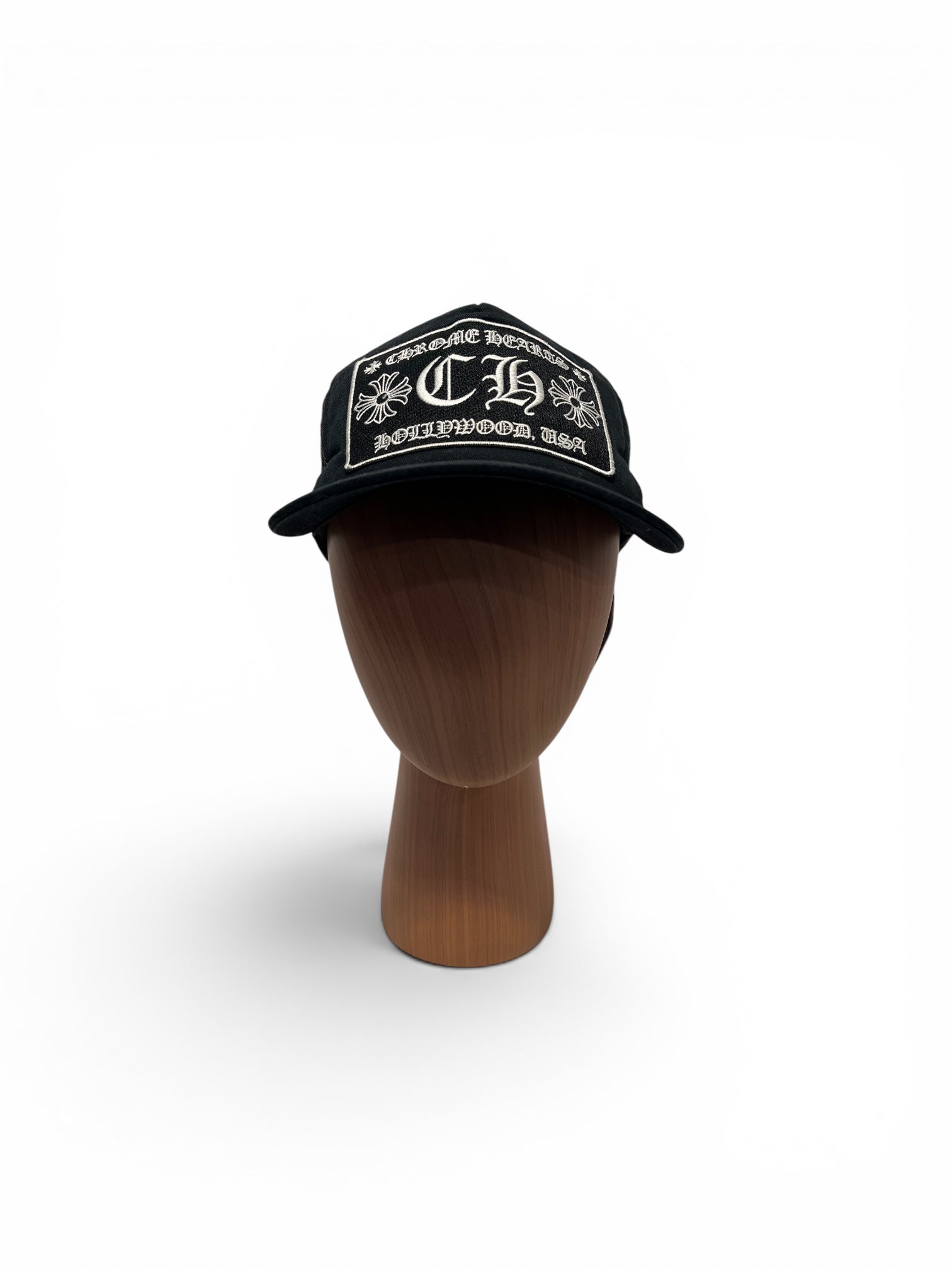 CHROME HEARTS/Trucker Cap/OS/Camouflage/Polyester/BLK/95024 BLACK BRIM CAMO MESH CH view 1