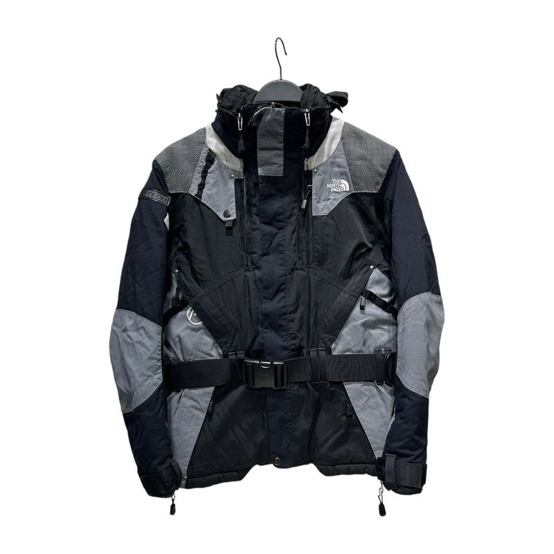 THE NORTH FACE/Windbreaker/M/Nylon/BLK/STEEP TECH BELTED SKI JACKET