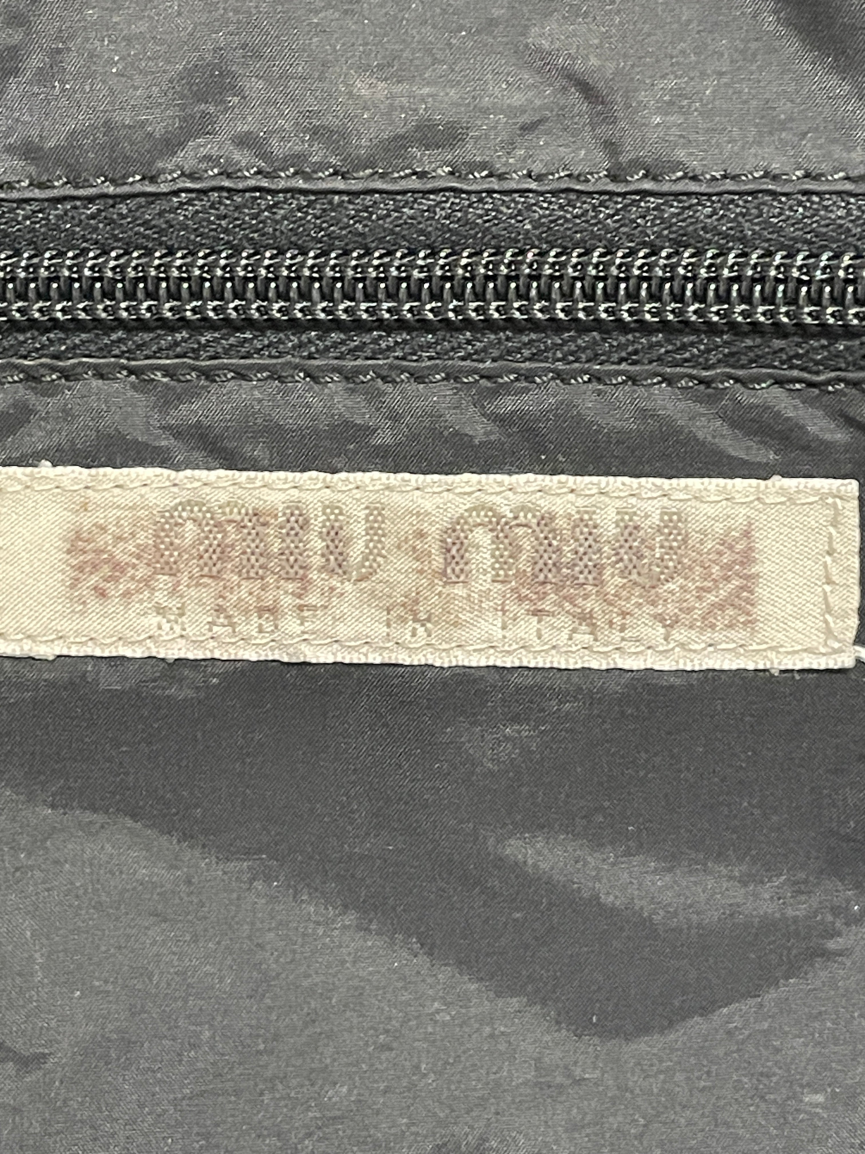 MIU MIU/Backpack/Cotton/BLK/BACKPACK VEST view 3