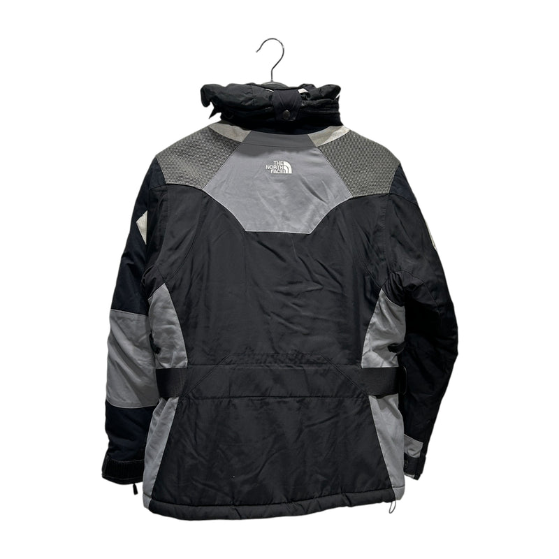 THE NORTH FACE/Windbreaker/M/Nylon/BLK/STEEP TECH BELTED SKI JACKET