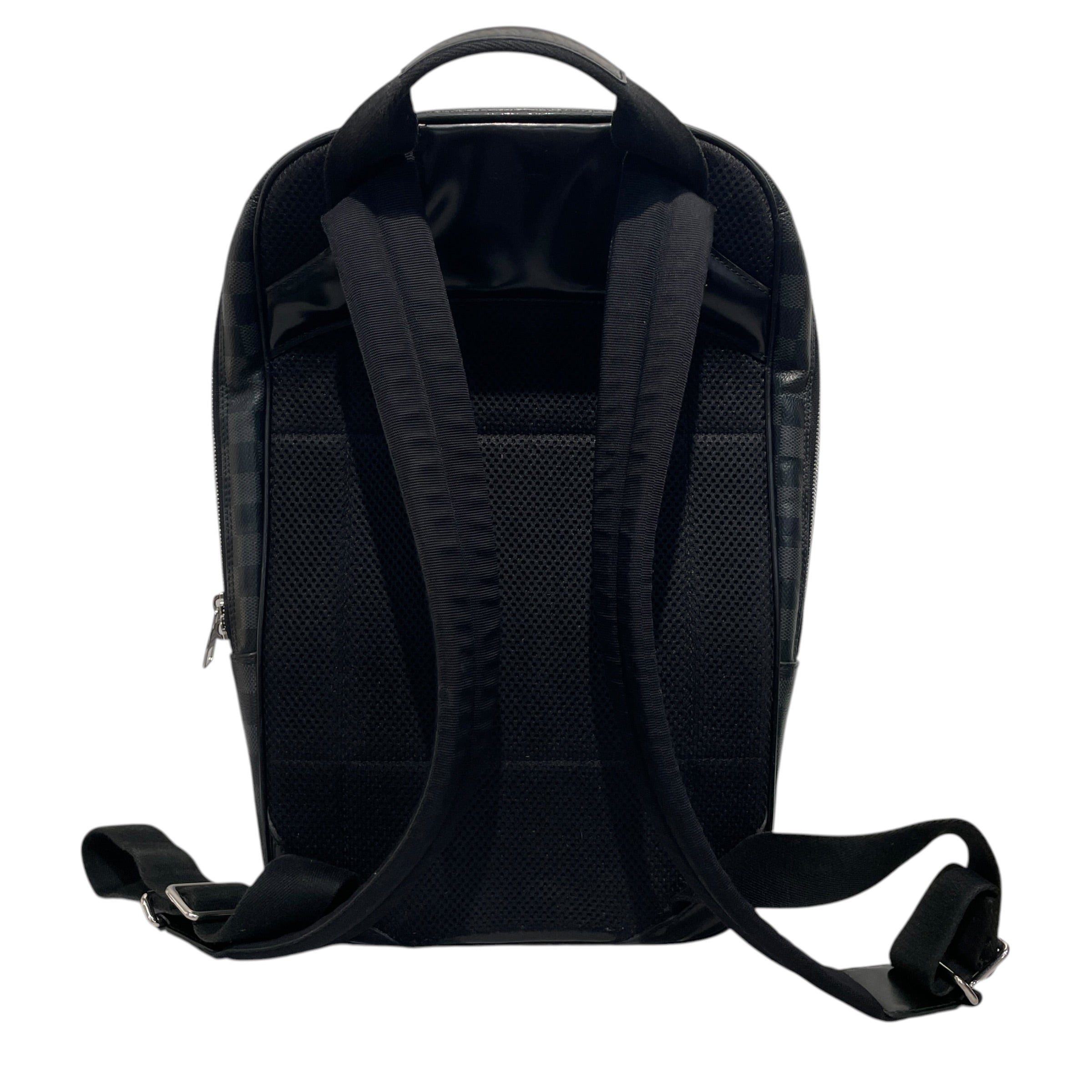 LOUIS VUITTON/Backpack/Leather/BLK/NM Damier Graphite view 2