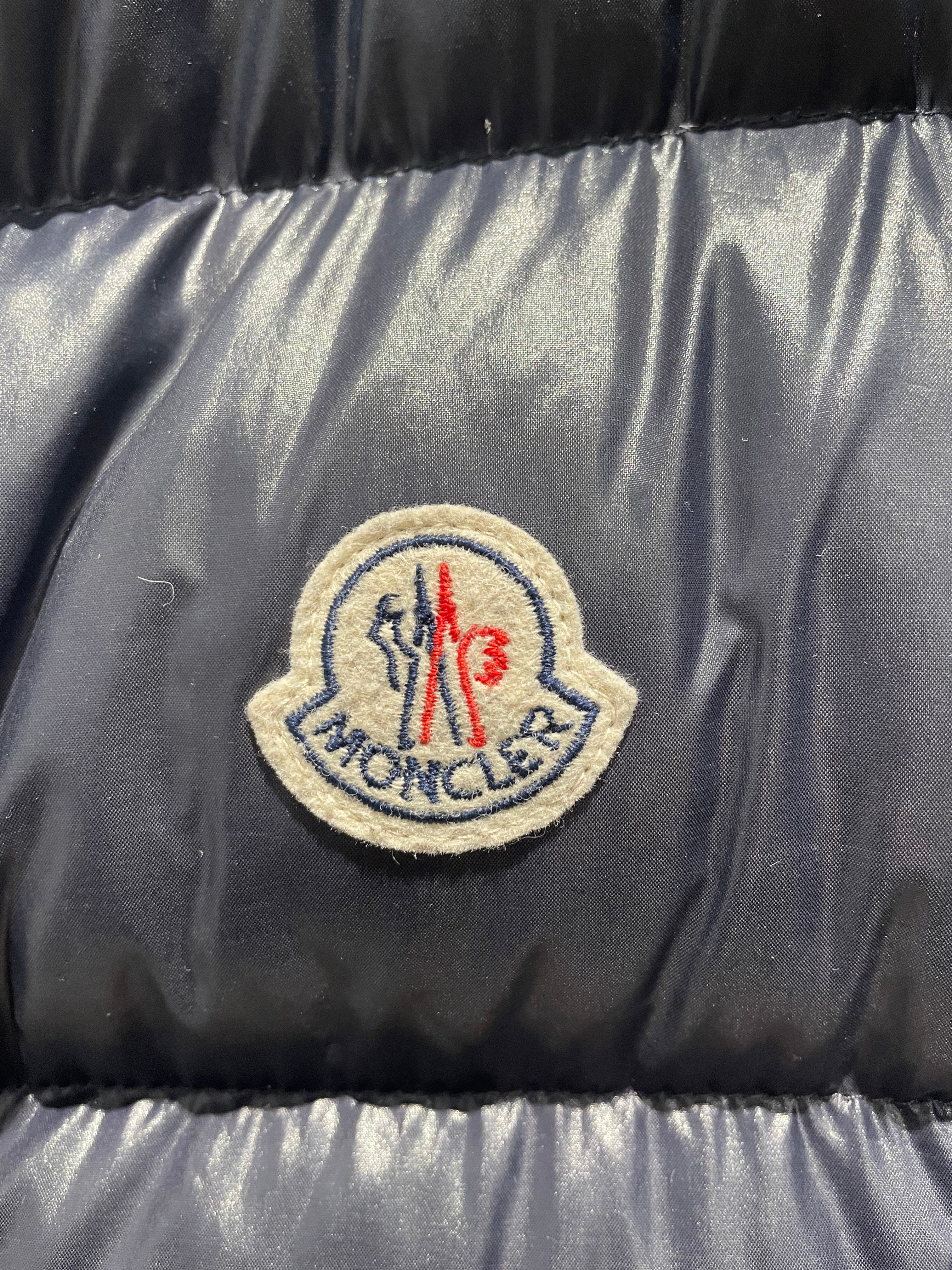 MONCLER/Puffer Vest/6/Polyester/NVY/Tibb Down Zip Up view 4
