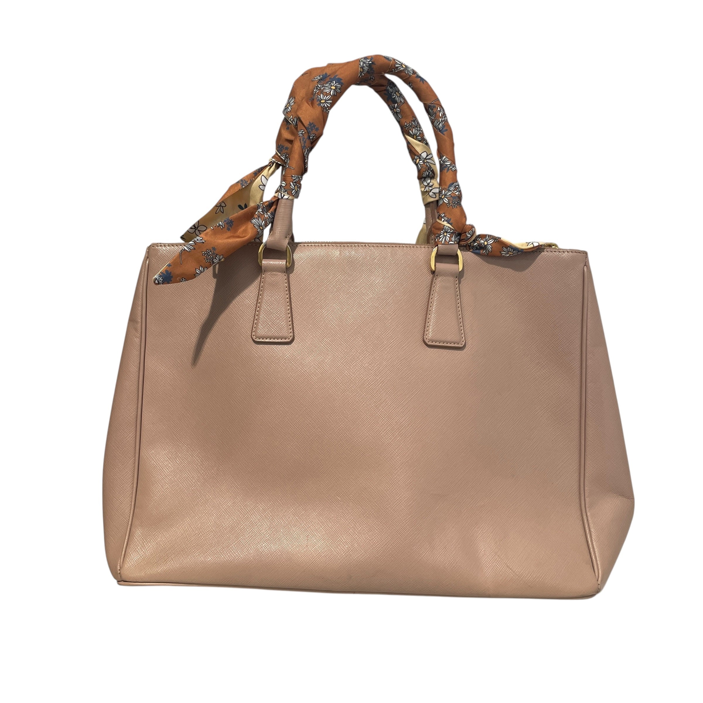 PRADA/Tote Bag/Leather/PNK/Large Galleria Saffiano Tote view 2