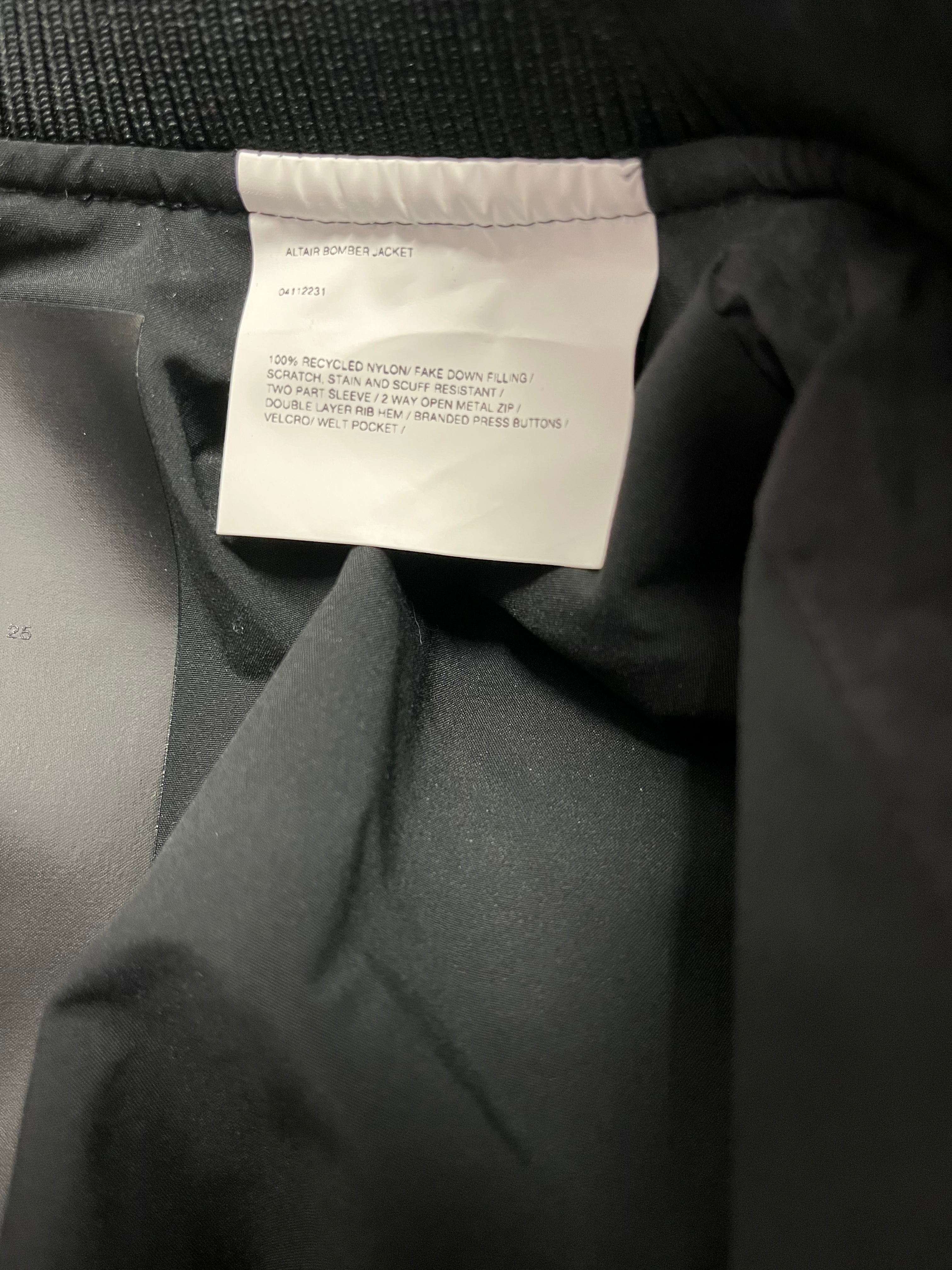 HELIOT EMIL/Puffer Jkt/48/Nylon/BLK/ALTAIR PUFFER JACKET view 3