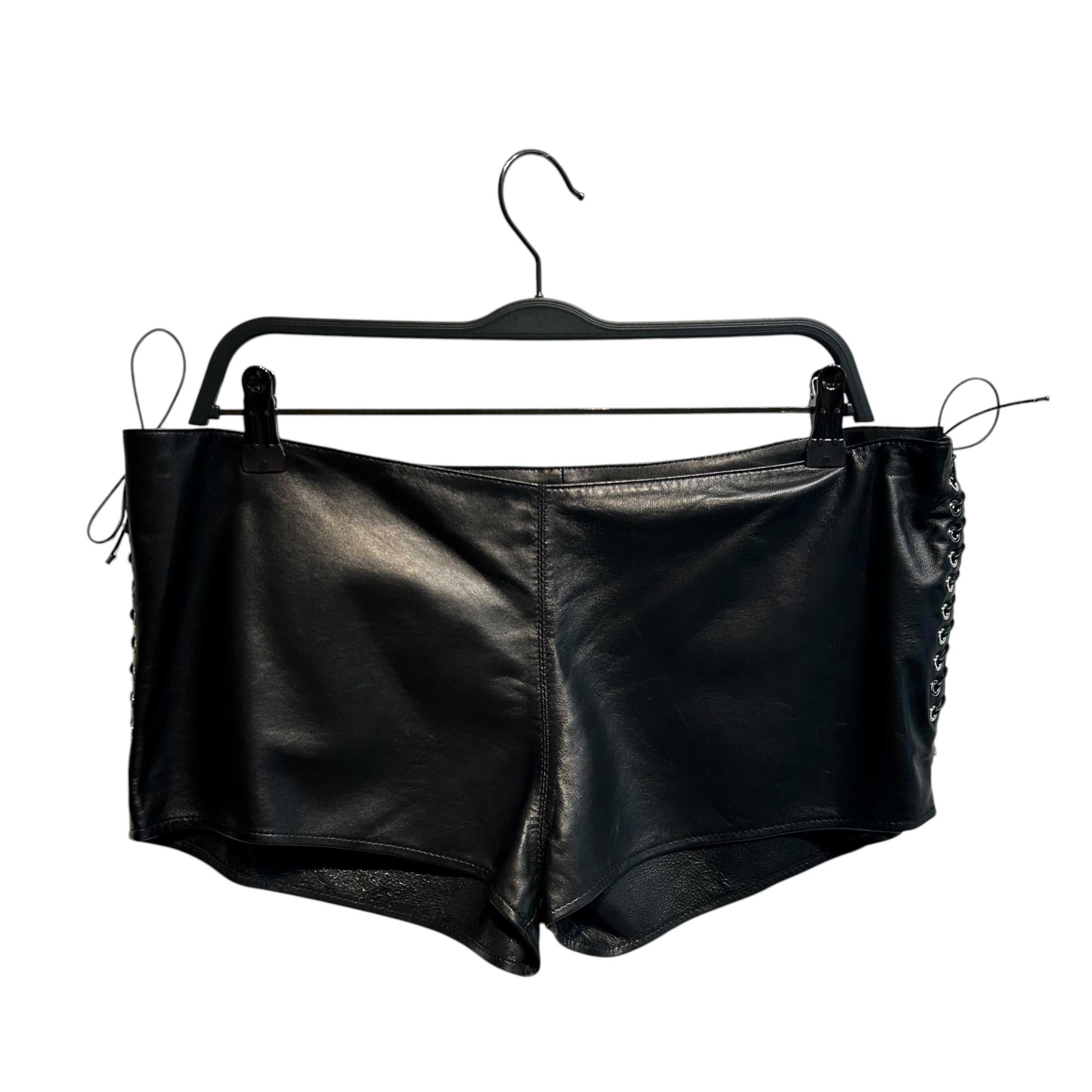 Ludovic de Saint Sernin/Shorts/L/Leather/BLK/ST005-U-LEA-BLACK view 1