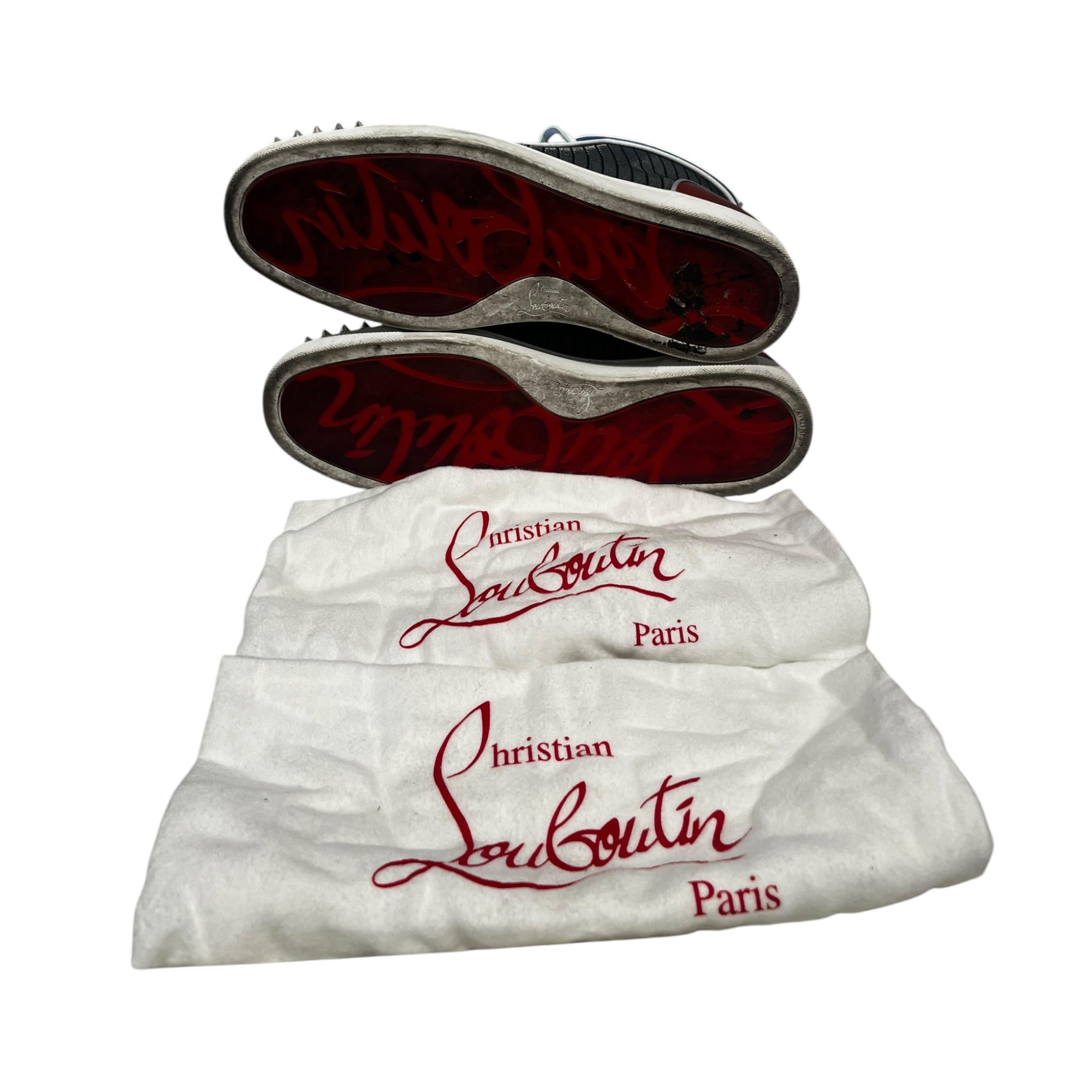 Christian Louboutin/Hi-Sneakers/EU 43.5/All Over Print/GLD/ view 3