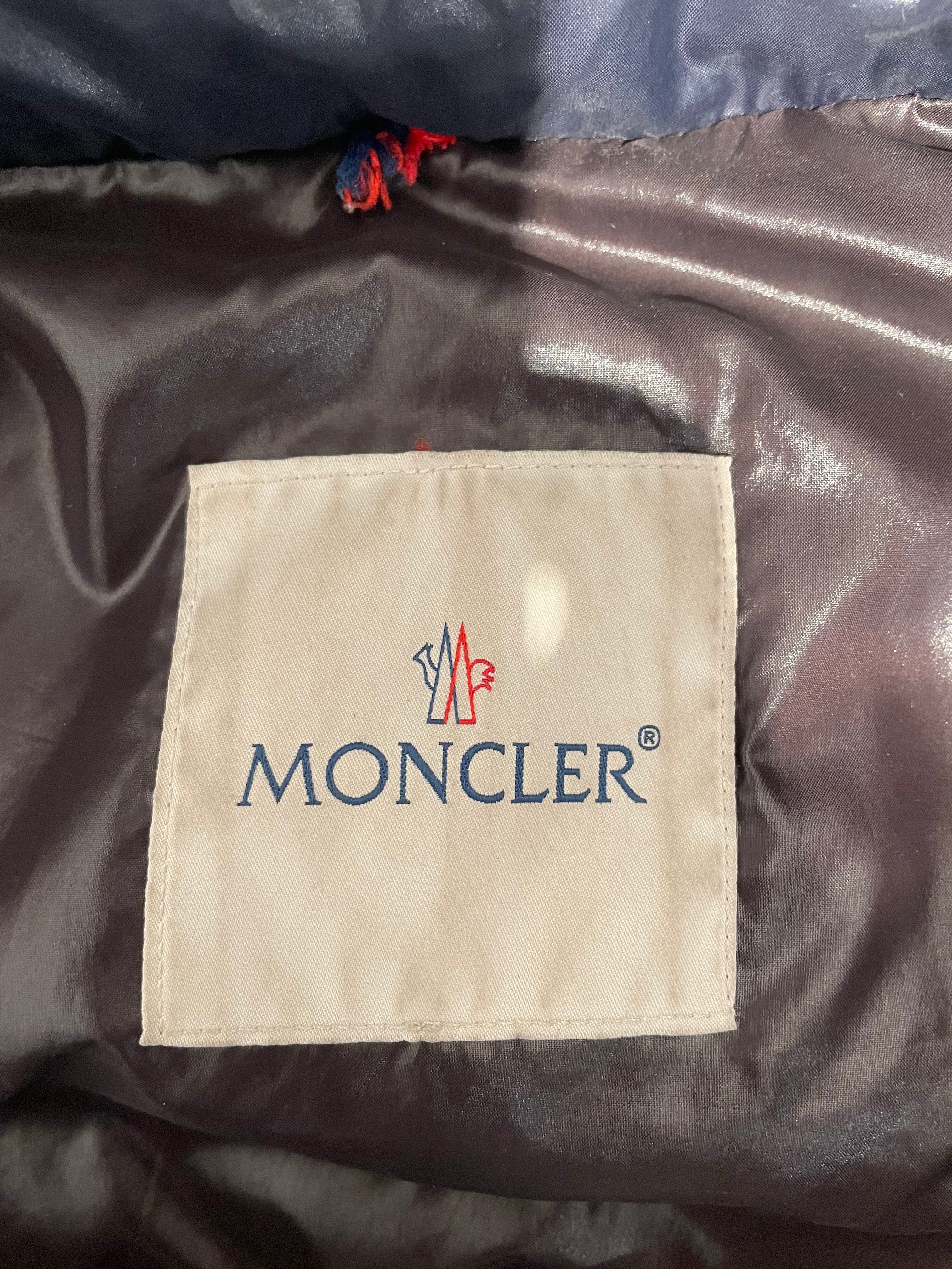 MONCLER/Puffer Vest/6/Polyester/NVY/Tibb Down Zip Up view 5