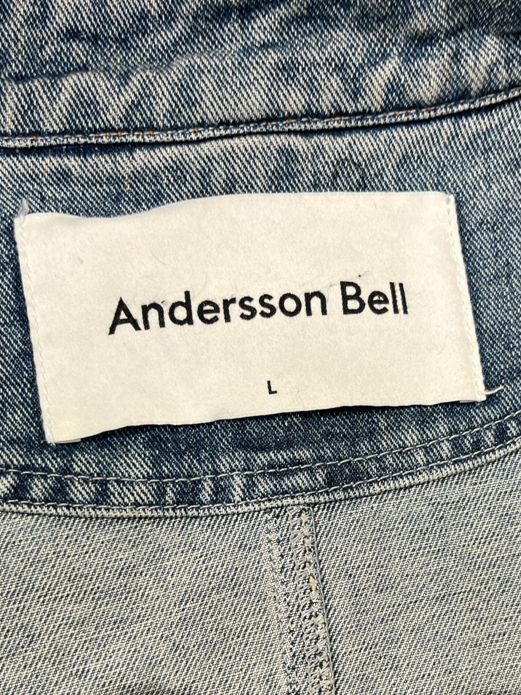 Andersson Bell/Denim Jkt/L/Denim/IDG/All Over Print/ view 3
