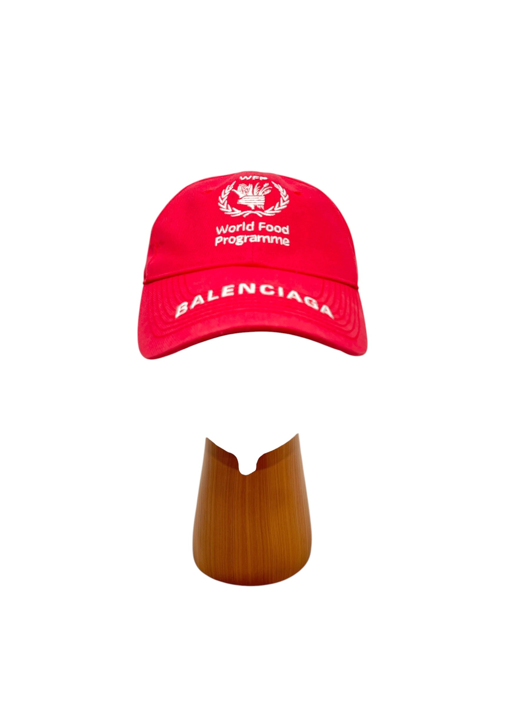 BALENCIAGA/Cap/OS/Cotton/PNK/World Food Programme view 1