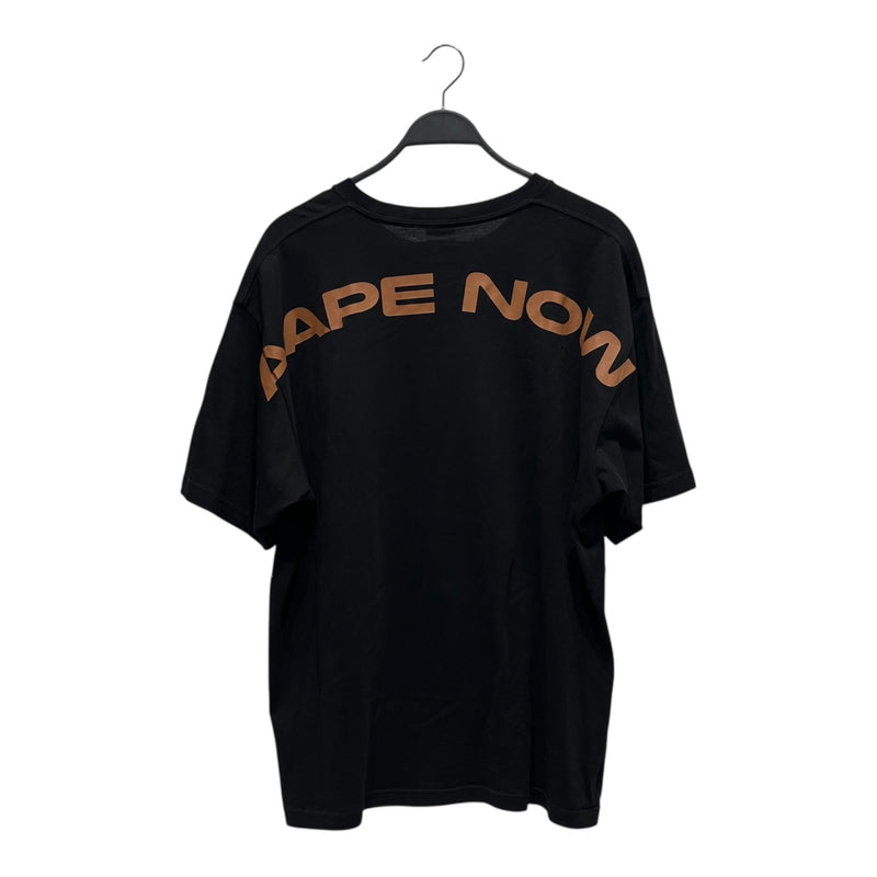 AAPE BY A BATHING APE/T-Shirt/XXL/Cotton/BLK/Camo Rock Climber Tee