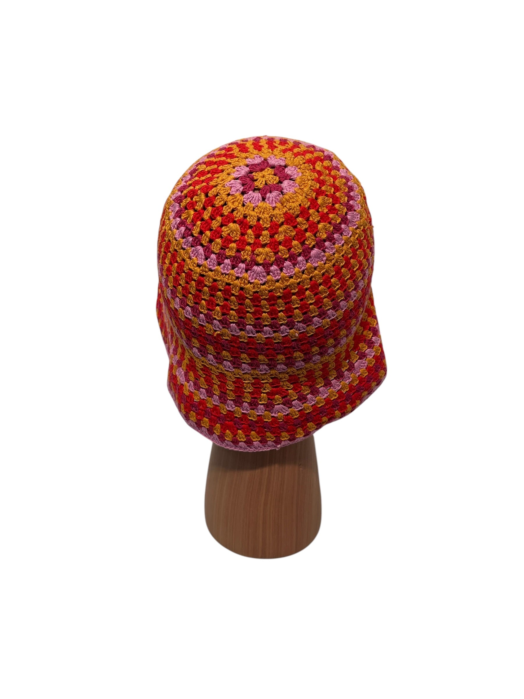 Heaven By Marc Jacobs/Beanie/OS/Stripe/Cotton/MLT/PURPLE/RED view 2