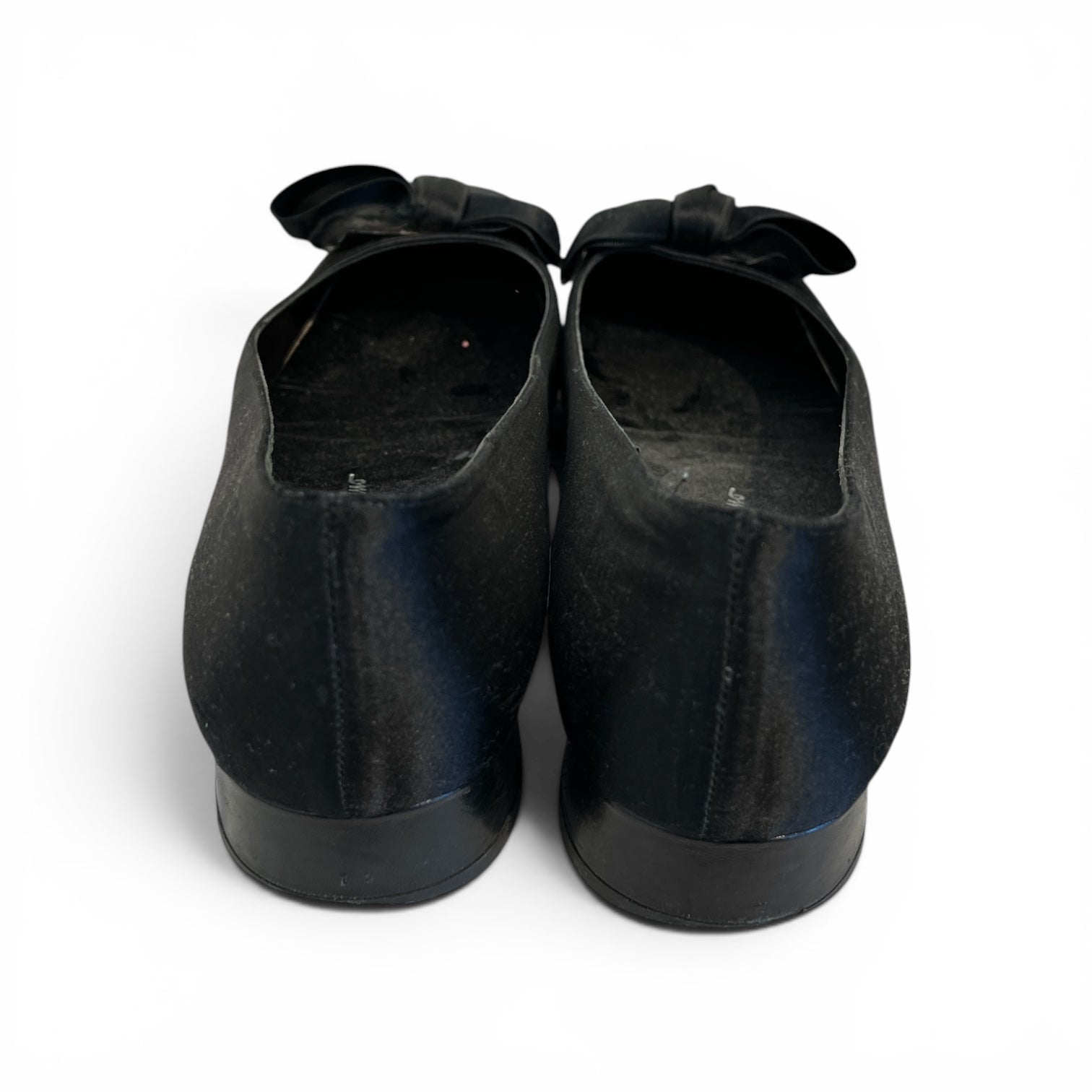 Salvatore Ferragamo/Flat Shoes/US 9.5/Silk/BLK/DR53450 view 2