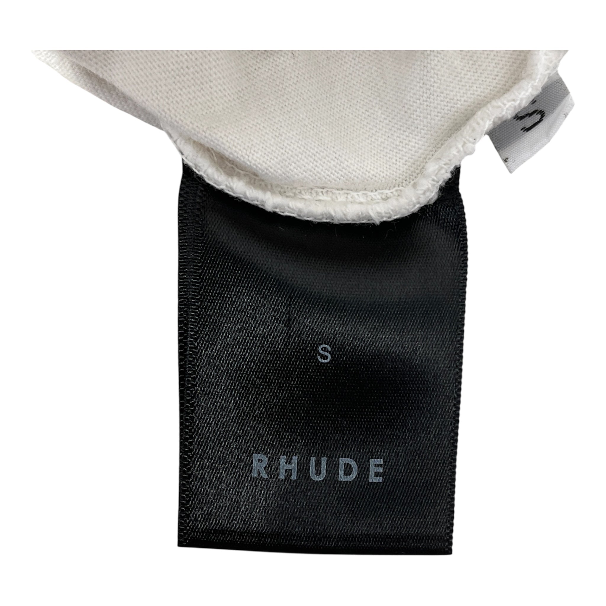 RHUDE/T-Shirt/S/Cotton/WHT/Graphic/TIGER GRAPHIC view 5