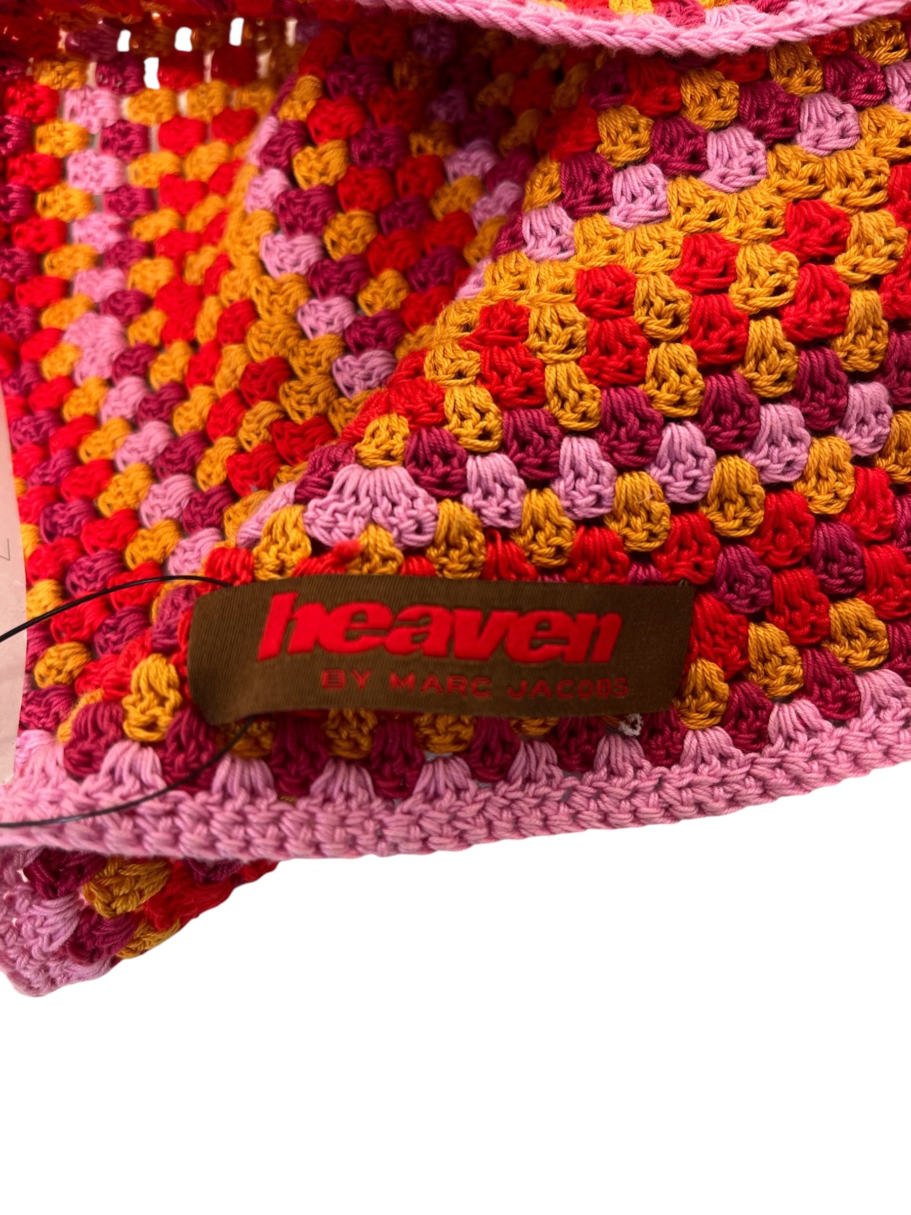 Heaven By Marc Jacobs/Beanie/OS/Stripe/Cotton/MLT/PURPLE/RED view 3