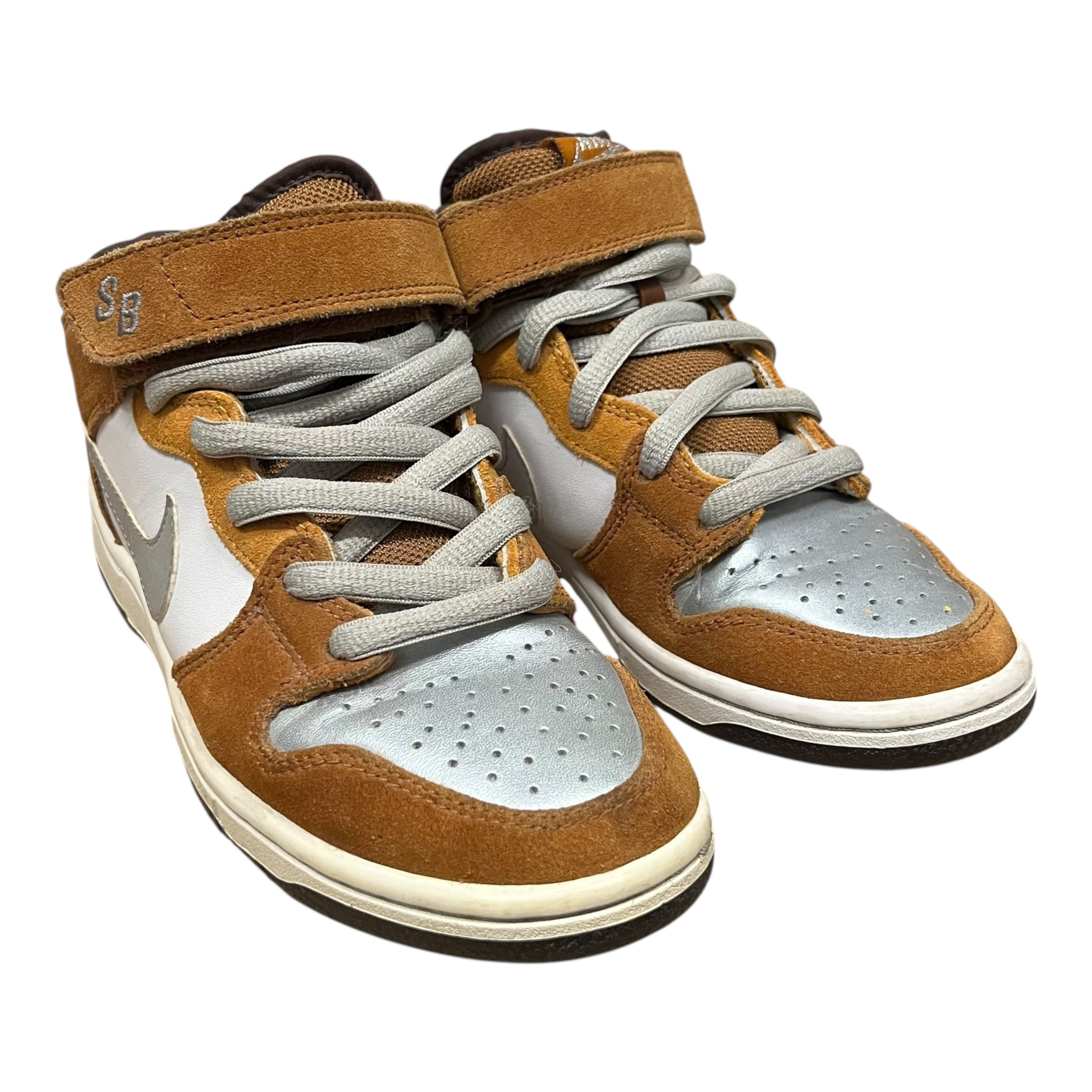NIKE SB/Low-Sneakers/US 5/Suede/CML/FENDER BASS 06' view 1