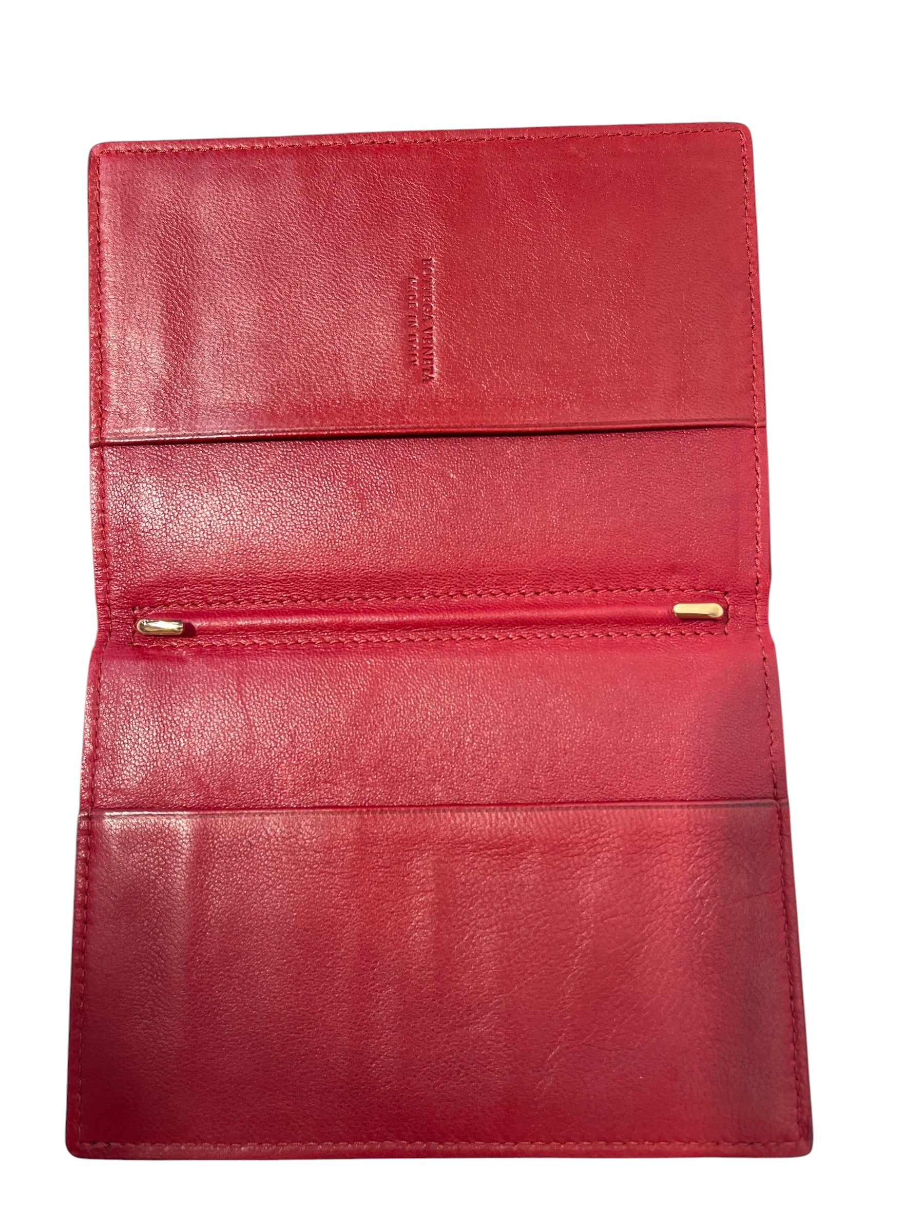 BOTTEGA VENETA/Bifold Wallet/Animal Pattern/Leather/MLT/leopard print wallet view 2