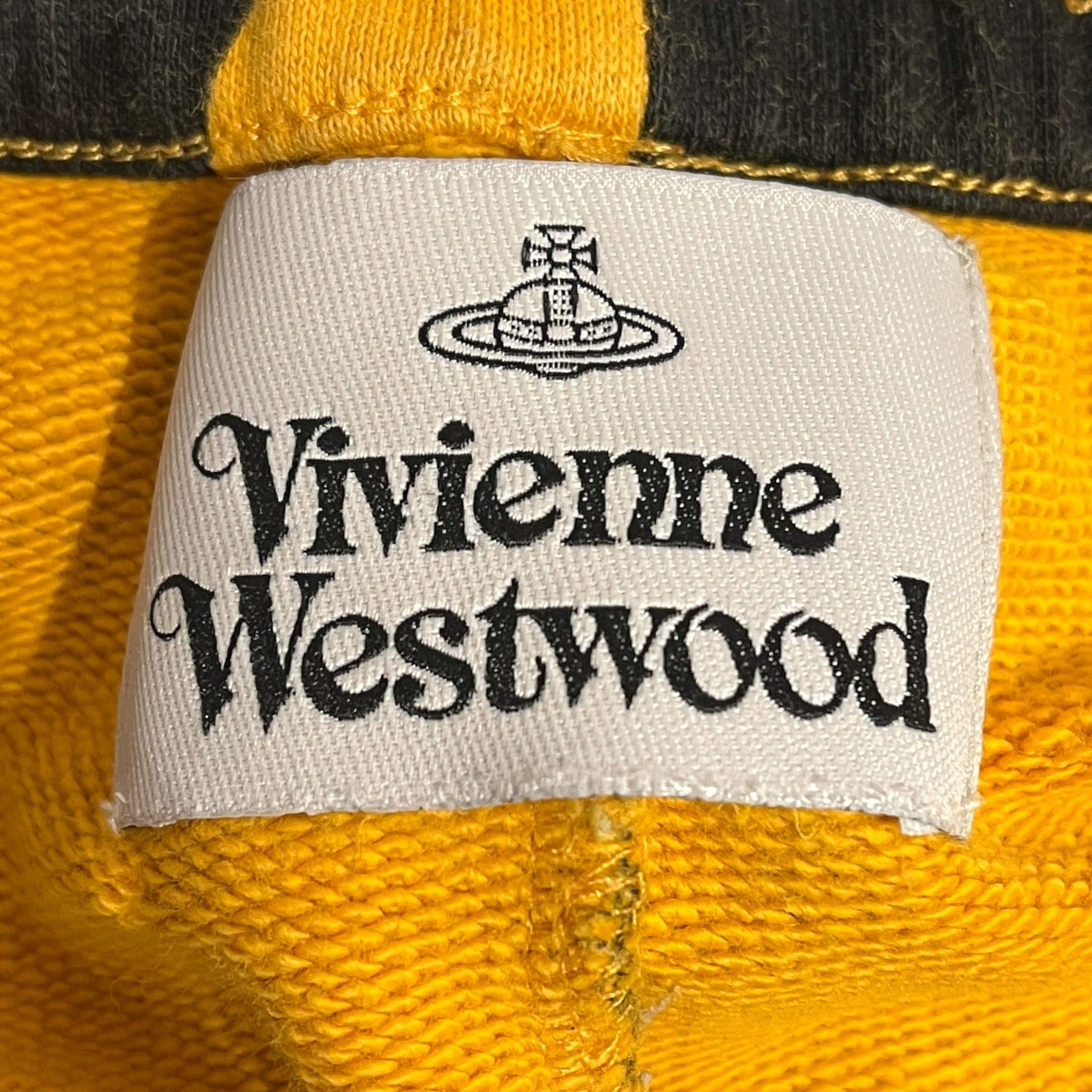 Vivienne Westwood/Pants/XL/Cotton/YEL/zig zag view 3