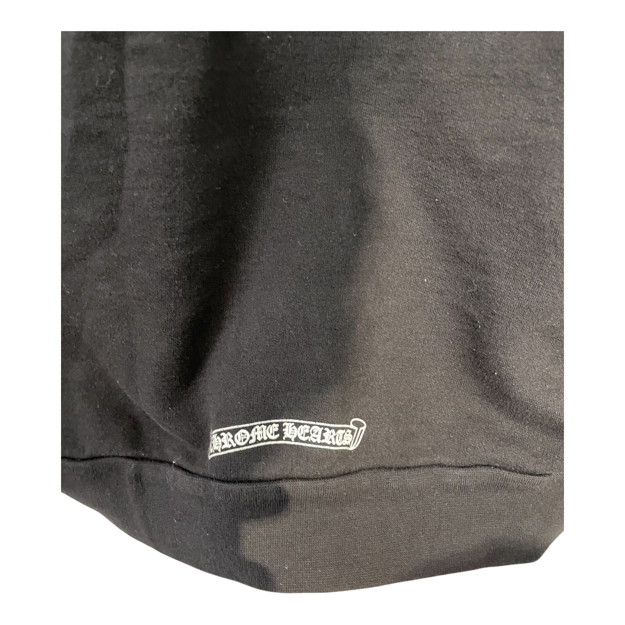 CHROME HEARTS/Hoodie/S/Cotton/BLK/NEON GRADIENT SLEEVES view 5