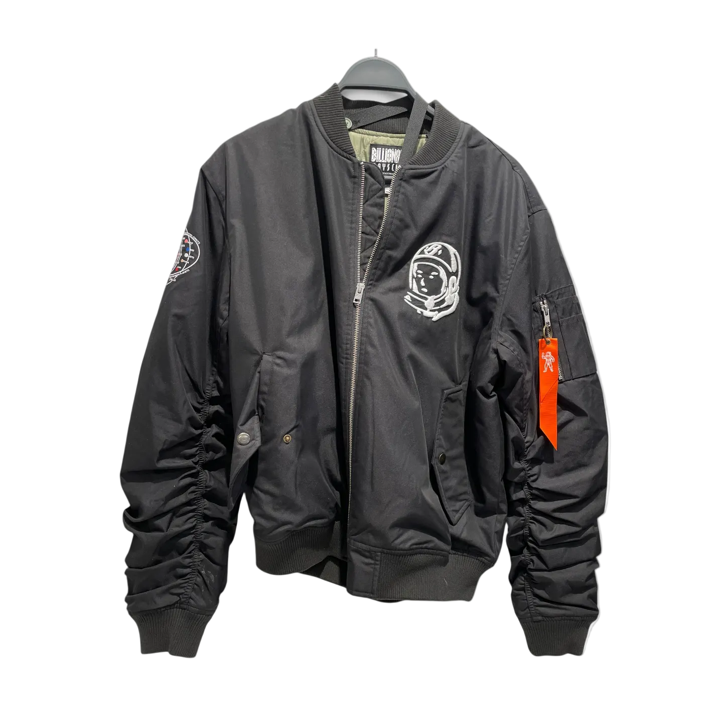 BILLIONAIRE BOYS CLUB/Jacket/L/Nylon/BLK/Astro Patch Bomber view 1