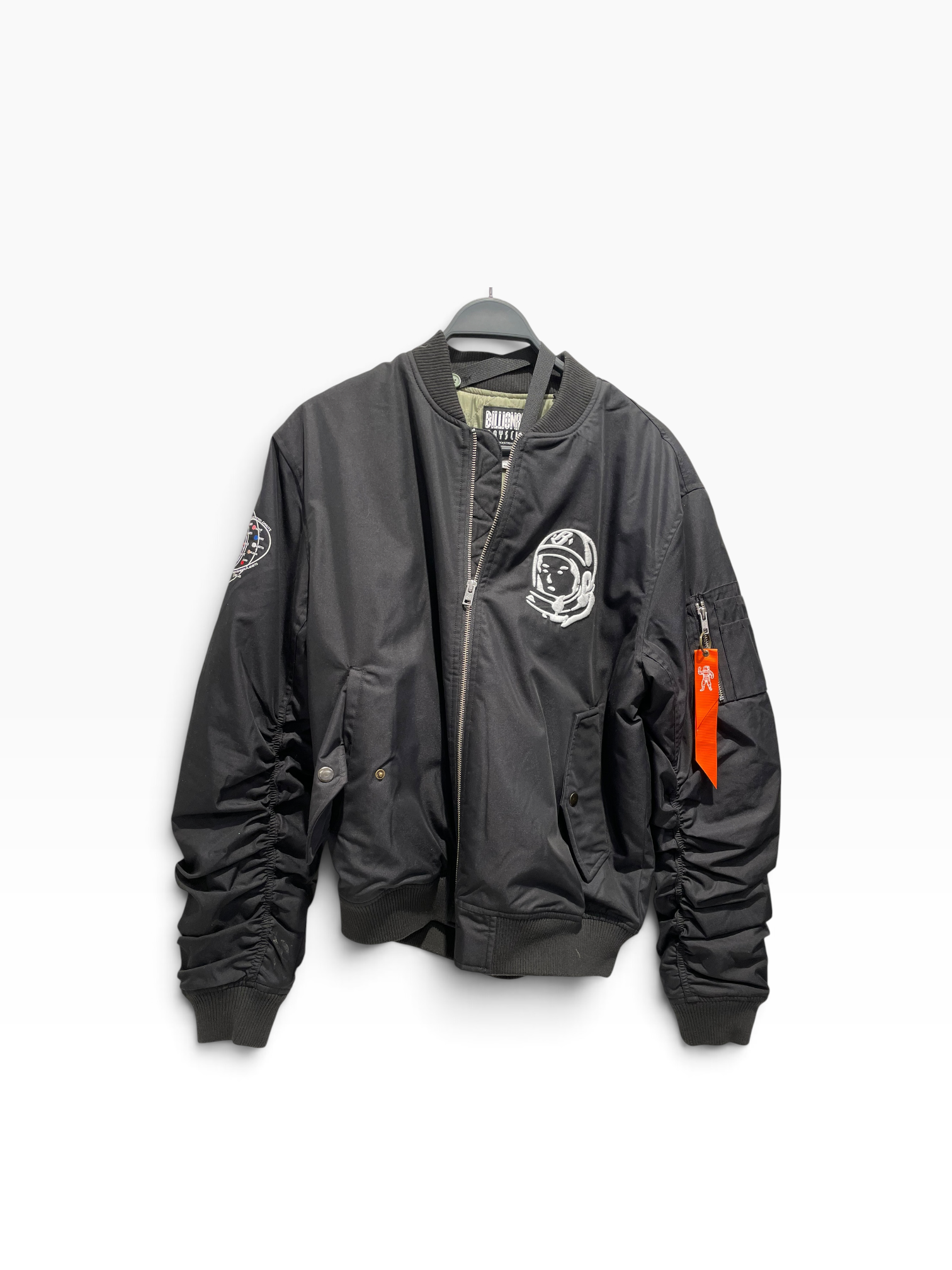 BILLIONAIRE BOYS CLUB/Jacket/L/Nylon/BLK/Astro Patch Bomber view 1