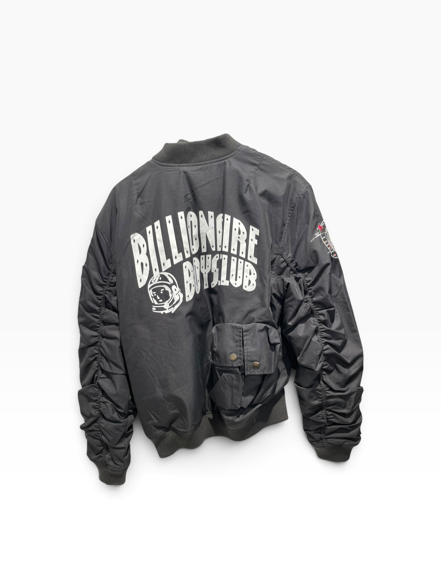 BILLIONAIRE BOYS CLUB/Jacket/L/Nylon/BLK/Astro Patch Bomber view 2