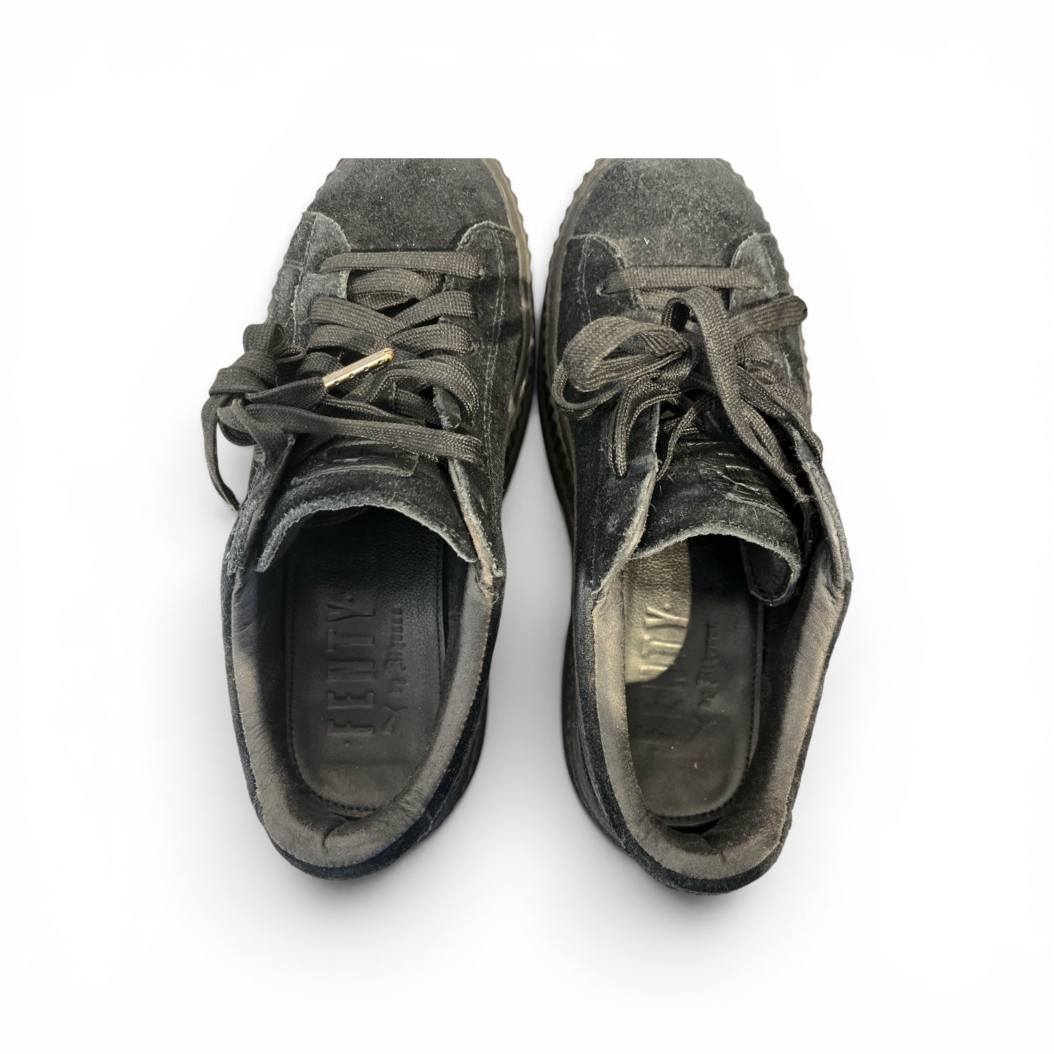 FENTY PUMA by Rihanna/Low-Sneakers/US 9/Cotton/BLK/ view 3