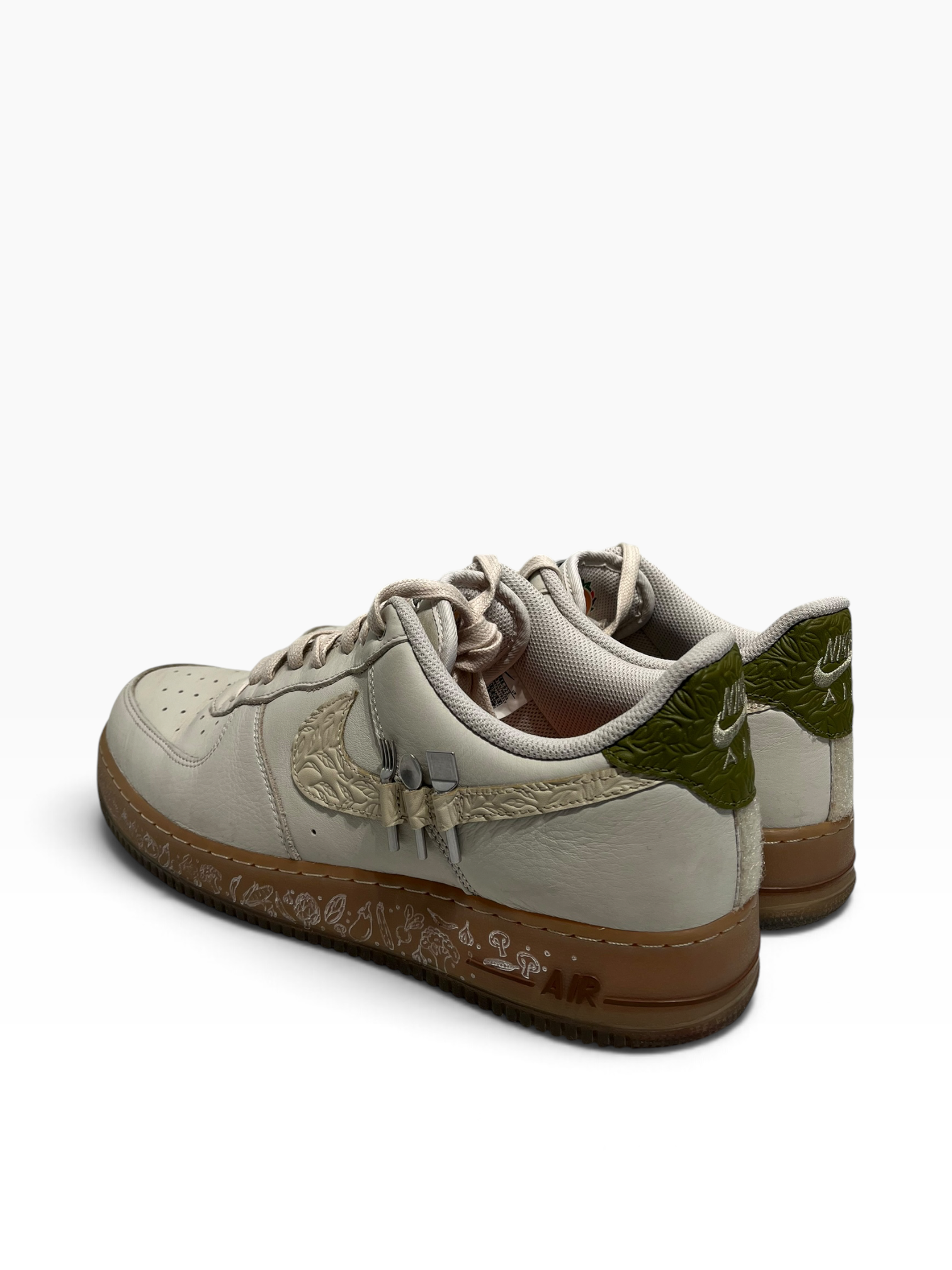 NIKE/Low-Sneakers/US 13/Leather/BEG/Straight Tip/Doernbecher Freestyle view 2