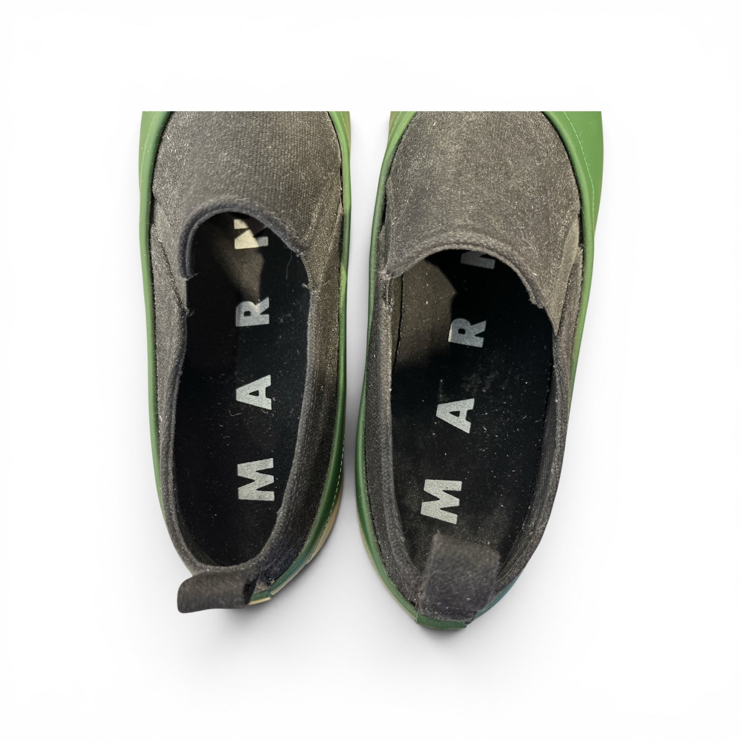 MARNI/Low-Sneakers/EU 38/GRN/marni green shoes view 3