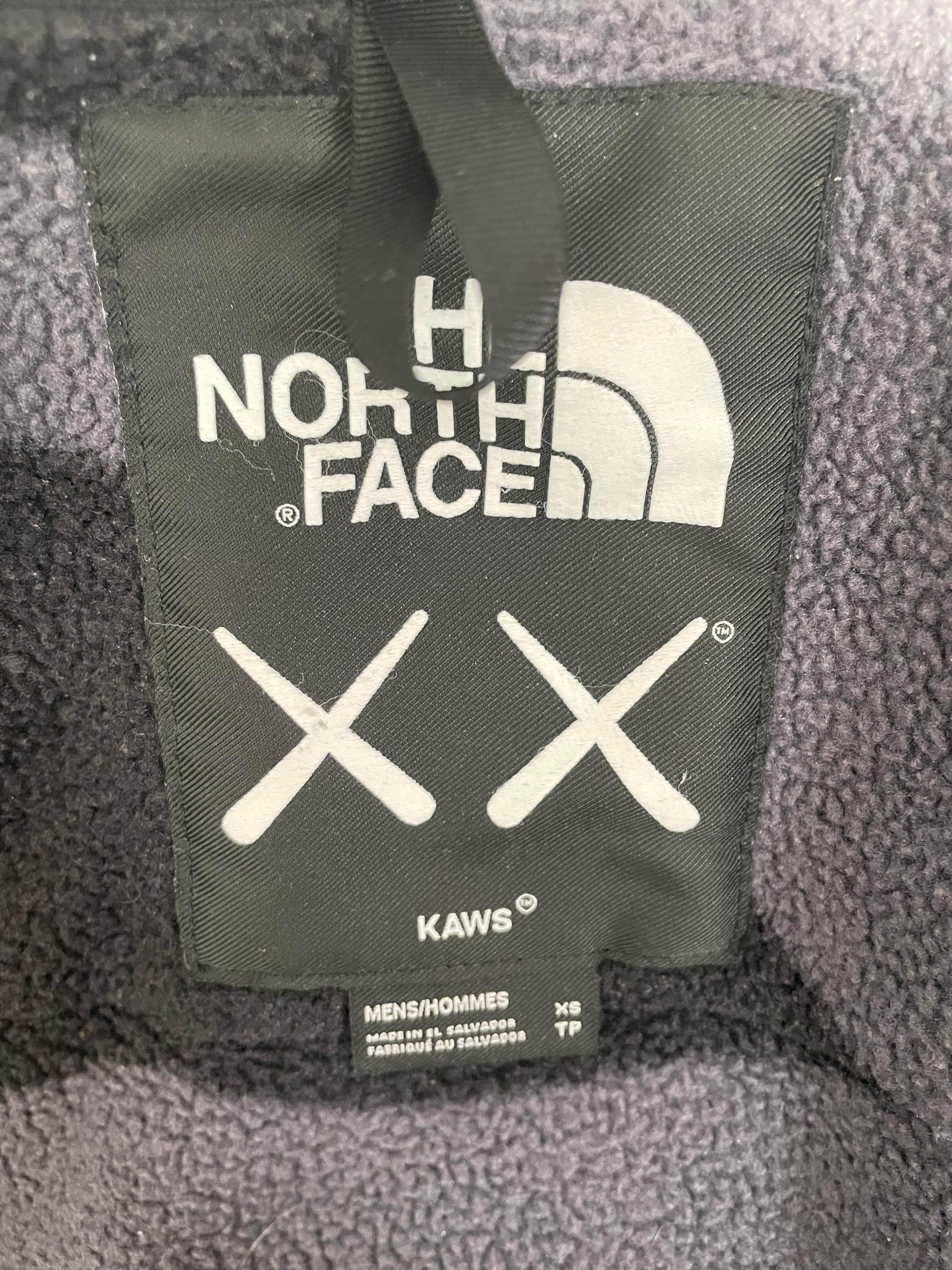 THE NORTH FACE/KAWS/Fleece Jkt/XS/Cotton/GRY/Camouflage/ view 5