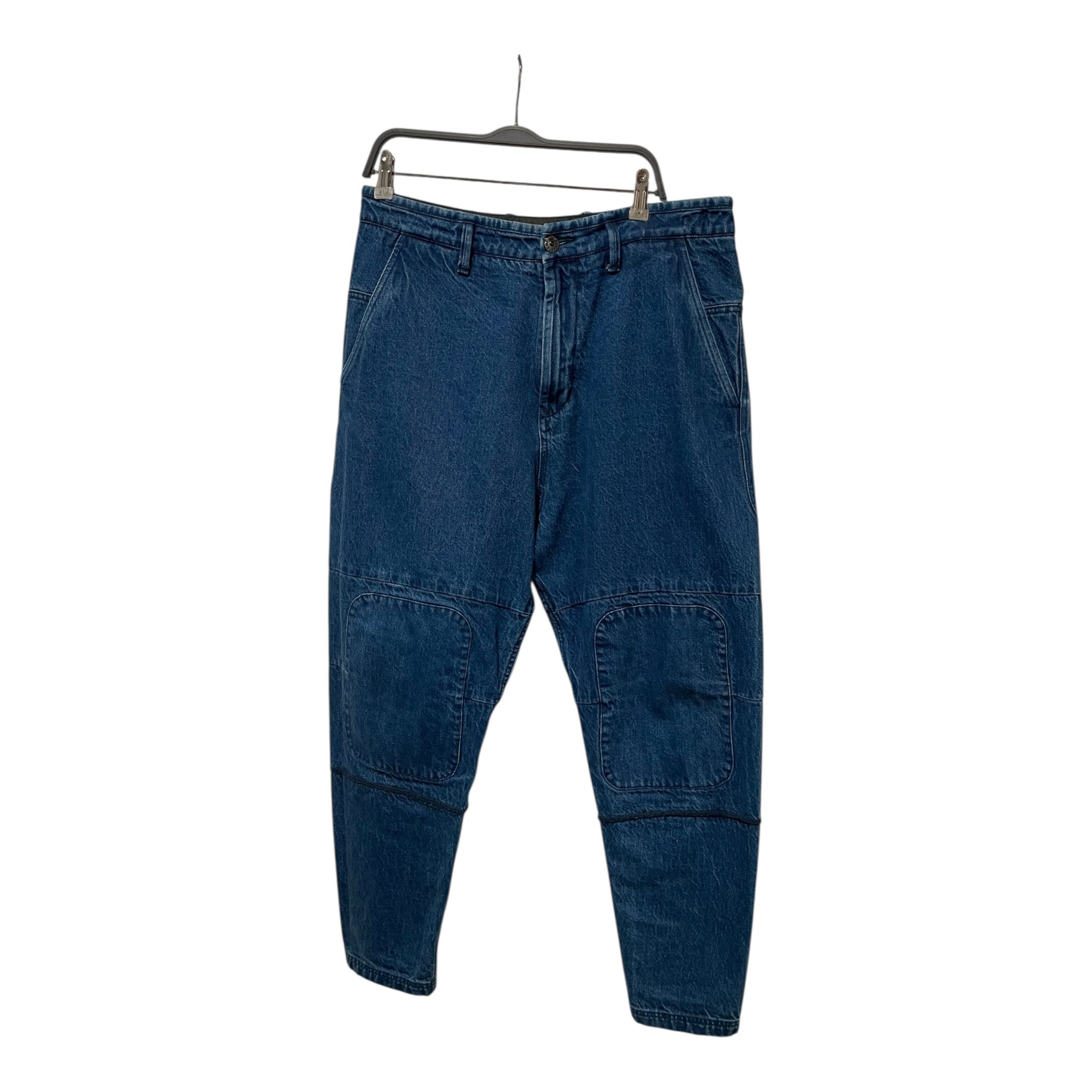 STONE ISLAND/Pants/32/Denim/BLU/ BLK ZIPPER ON BOTTOM view 1
