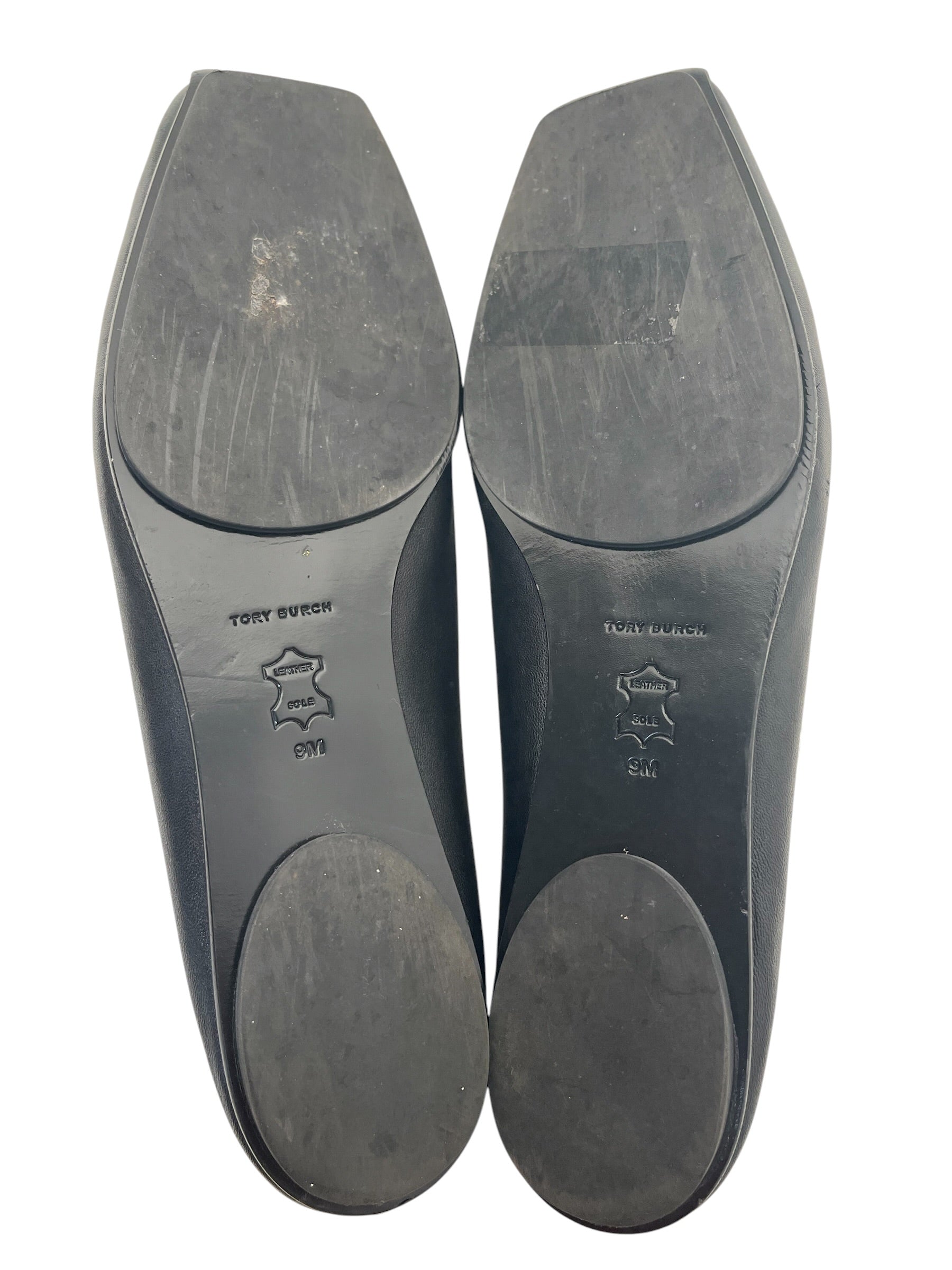 TORY BURCH/Flat Shoes/US 9/Leather/BLK/ view 4