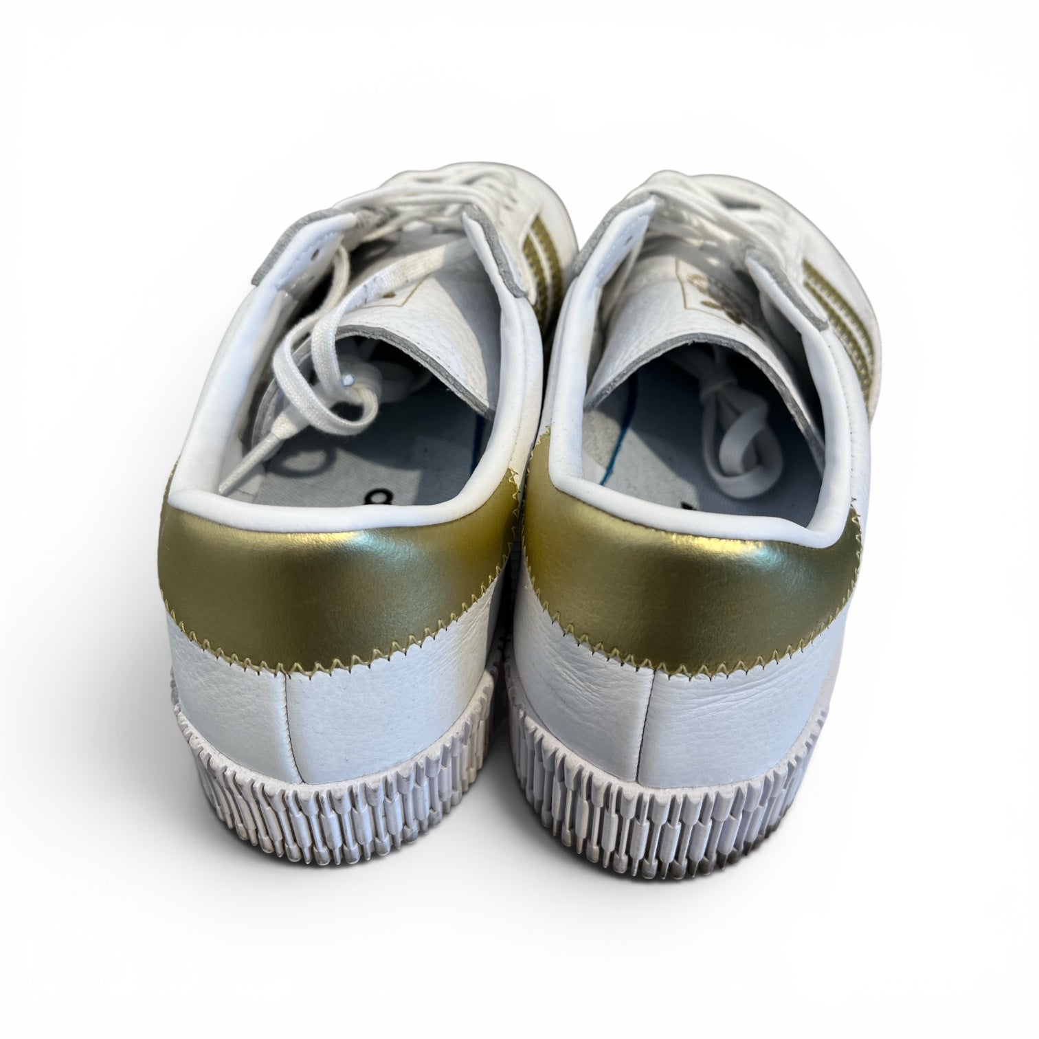 adidas/Low-Sneakers/US 11/Leather/WHT/SAMBAROSE view 2