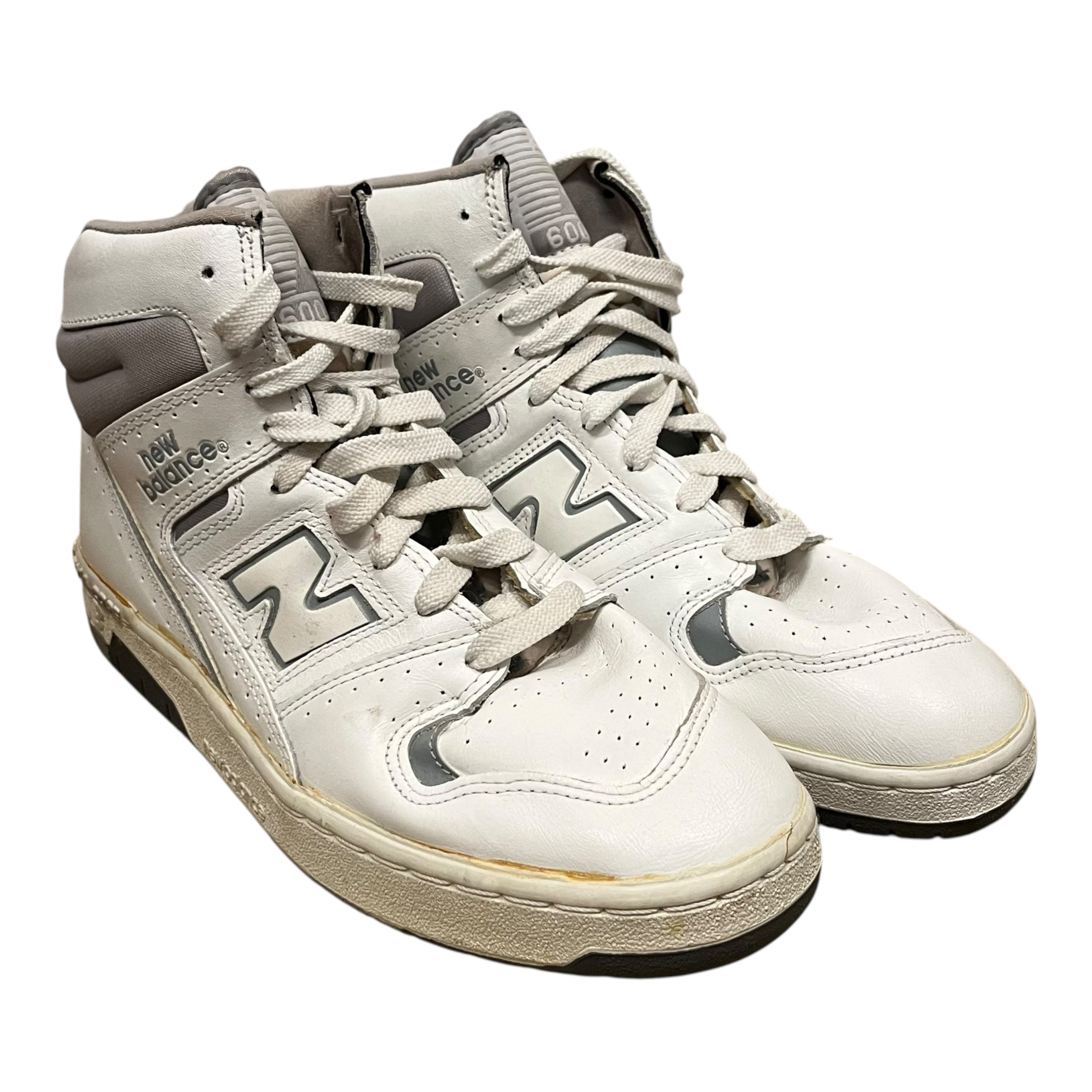 NEW BALANCE/Hi-Sneakers/US 8.5/WHT/160r view 1