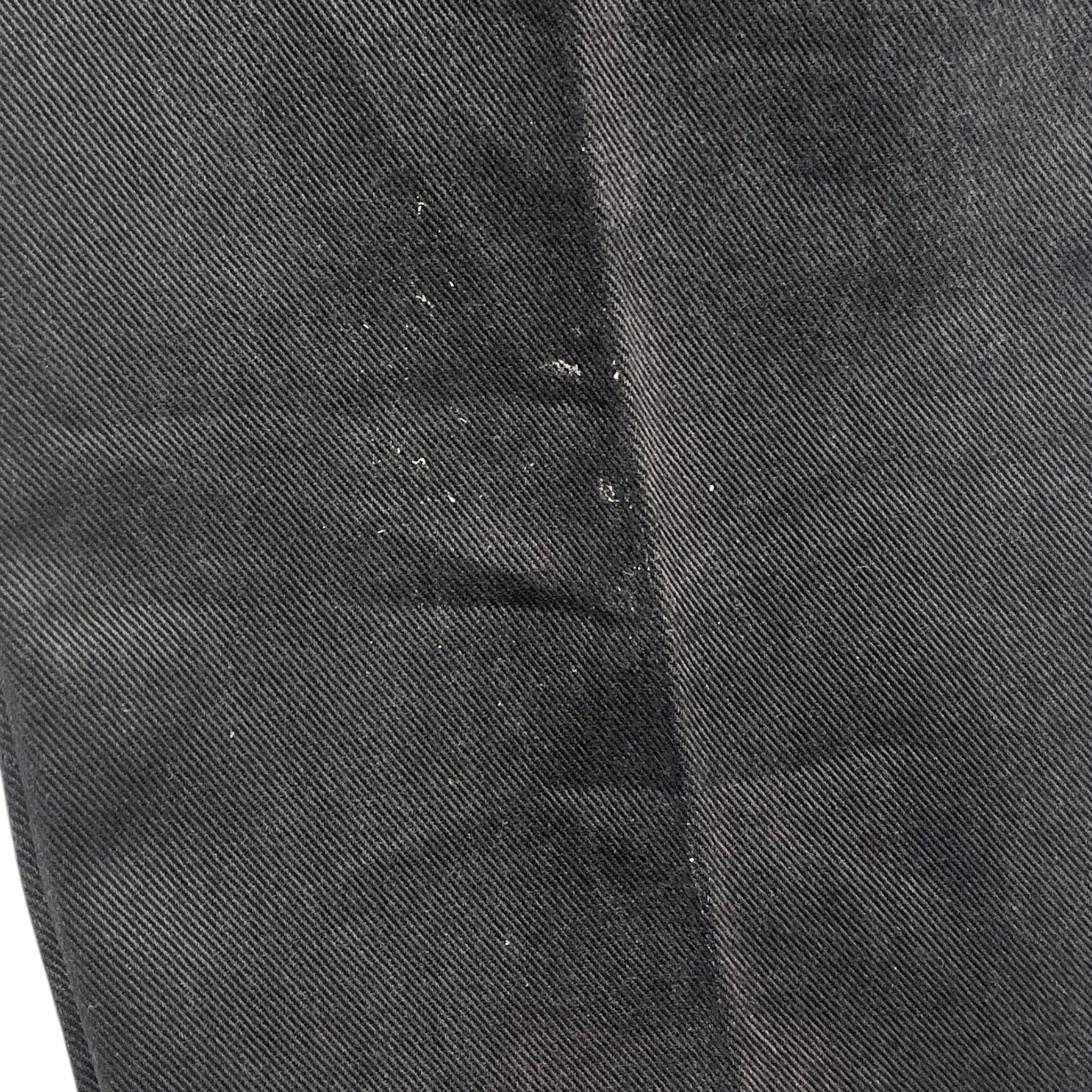 VERSACE JEANS COUTURE/Straight Pants/33/Denim/BLK/floral quilt inside hem view 4