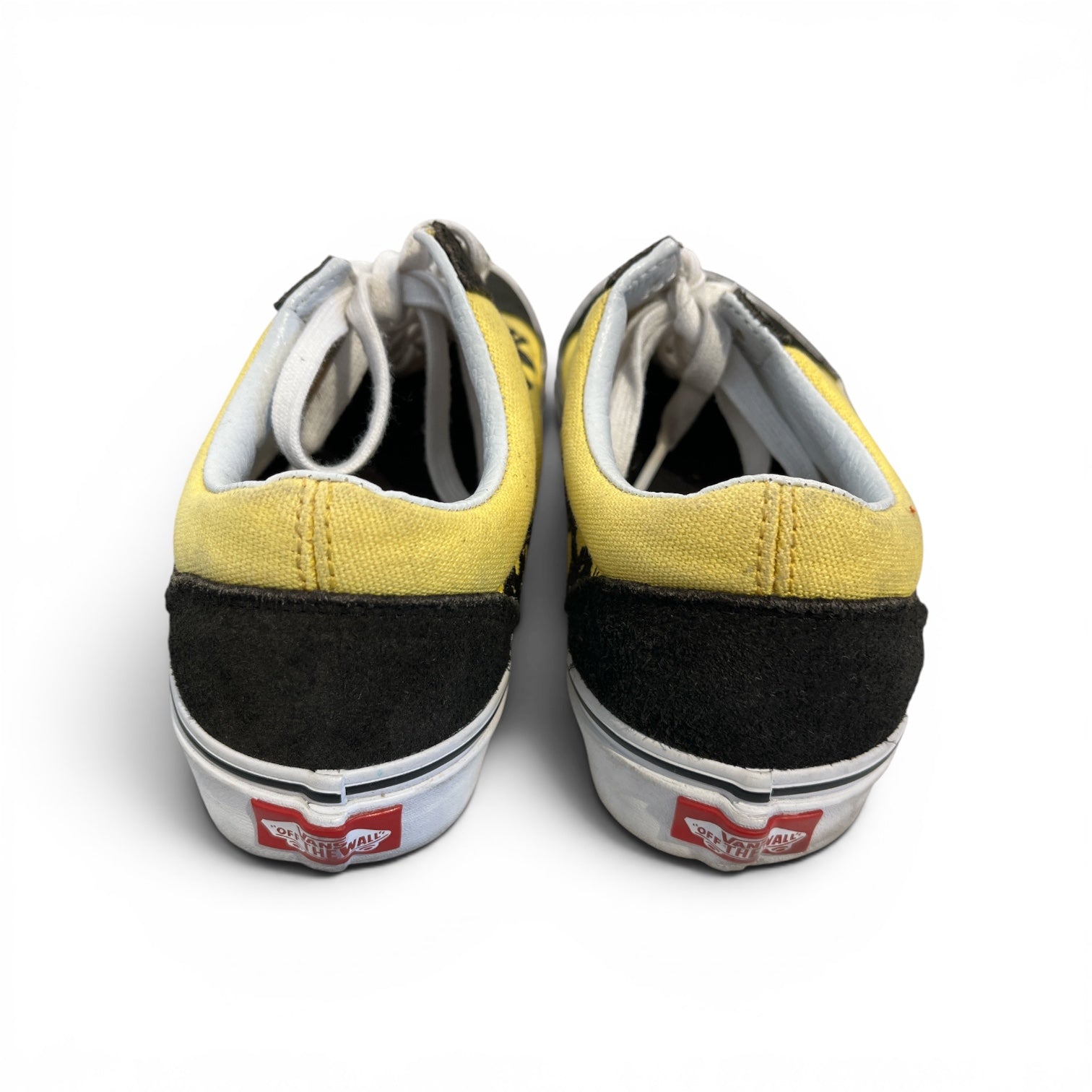 VANS/Low-Sneakers/US 6.5/Stripe/Cotton/YEL/PEANUTS CHARLIE BROWN OLD SKOO view 2