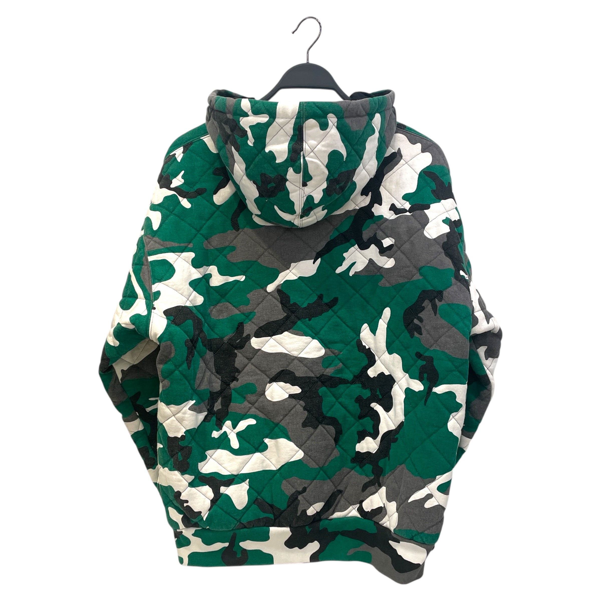 Supreme/Hoodie/L/Camouflage/Cotton/GRN/quilted zip-up view 2