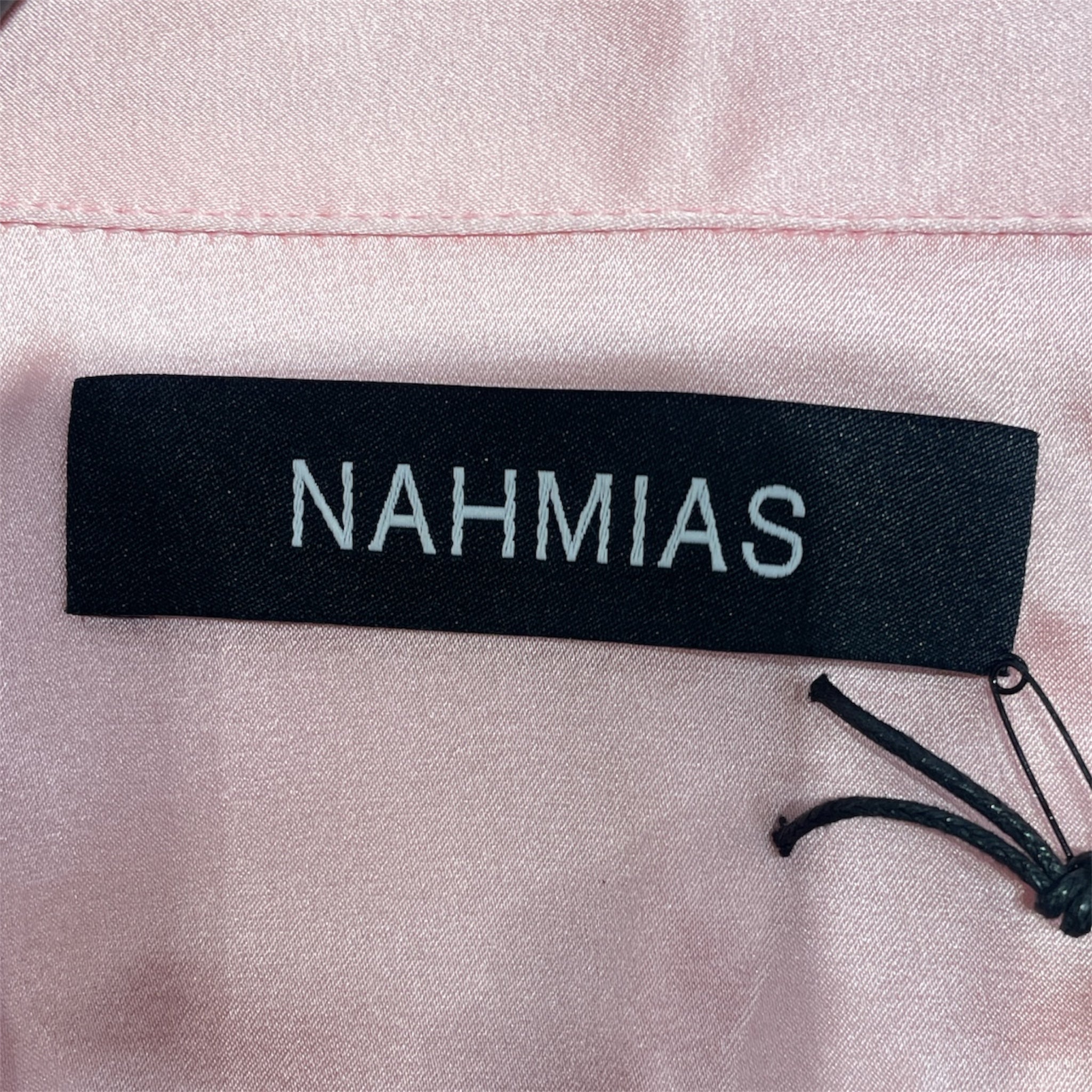 NAHMIAS/SS Shirt/XS/Silk/PNK/Miami Beach view 3