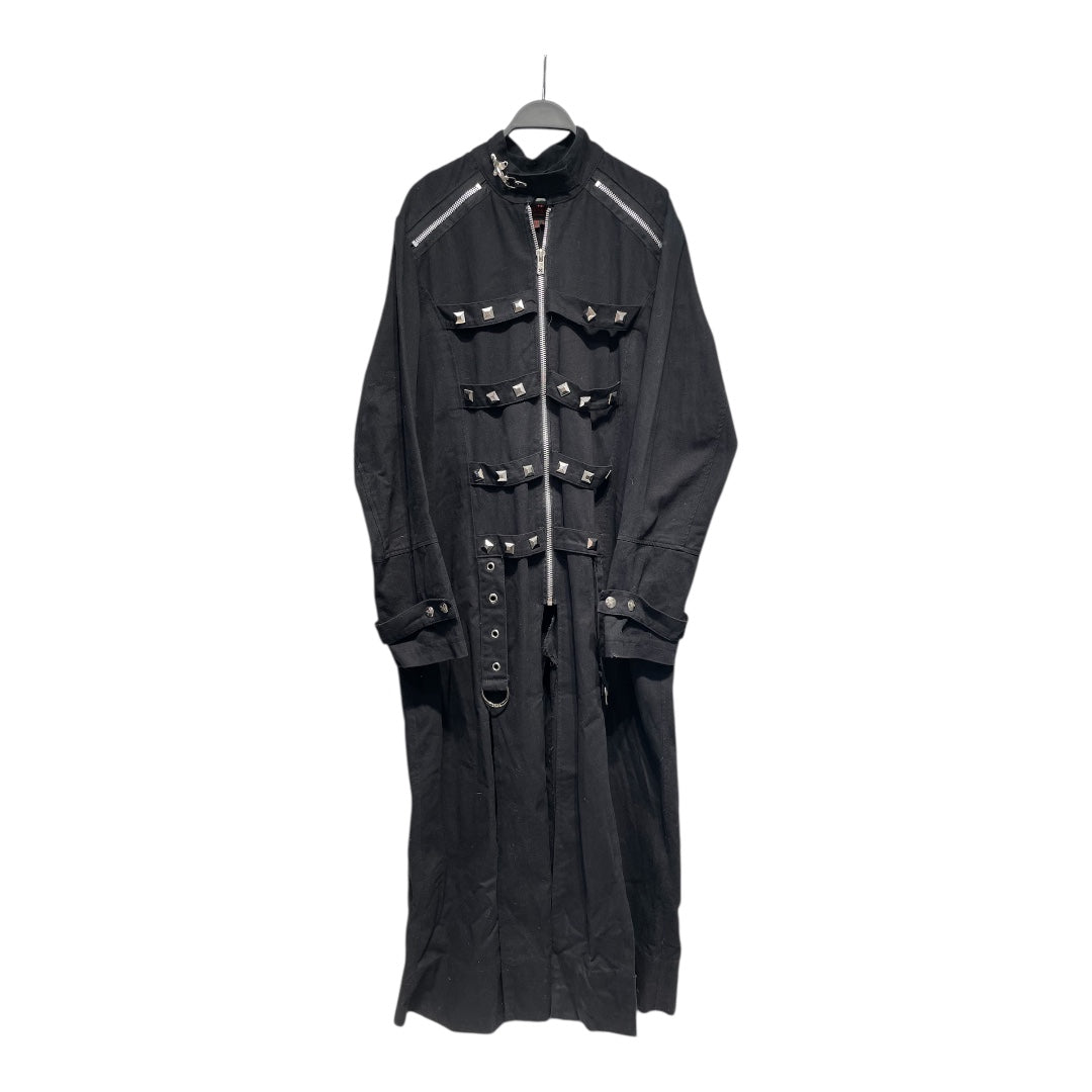 TRIPP NYC/Tunic Dress/XL/Cotton/BLK/studded straps view 1