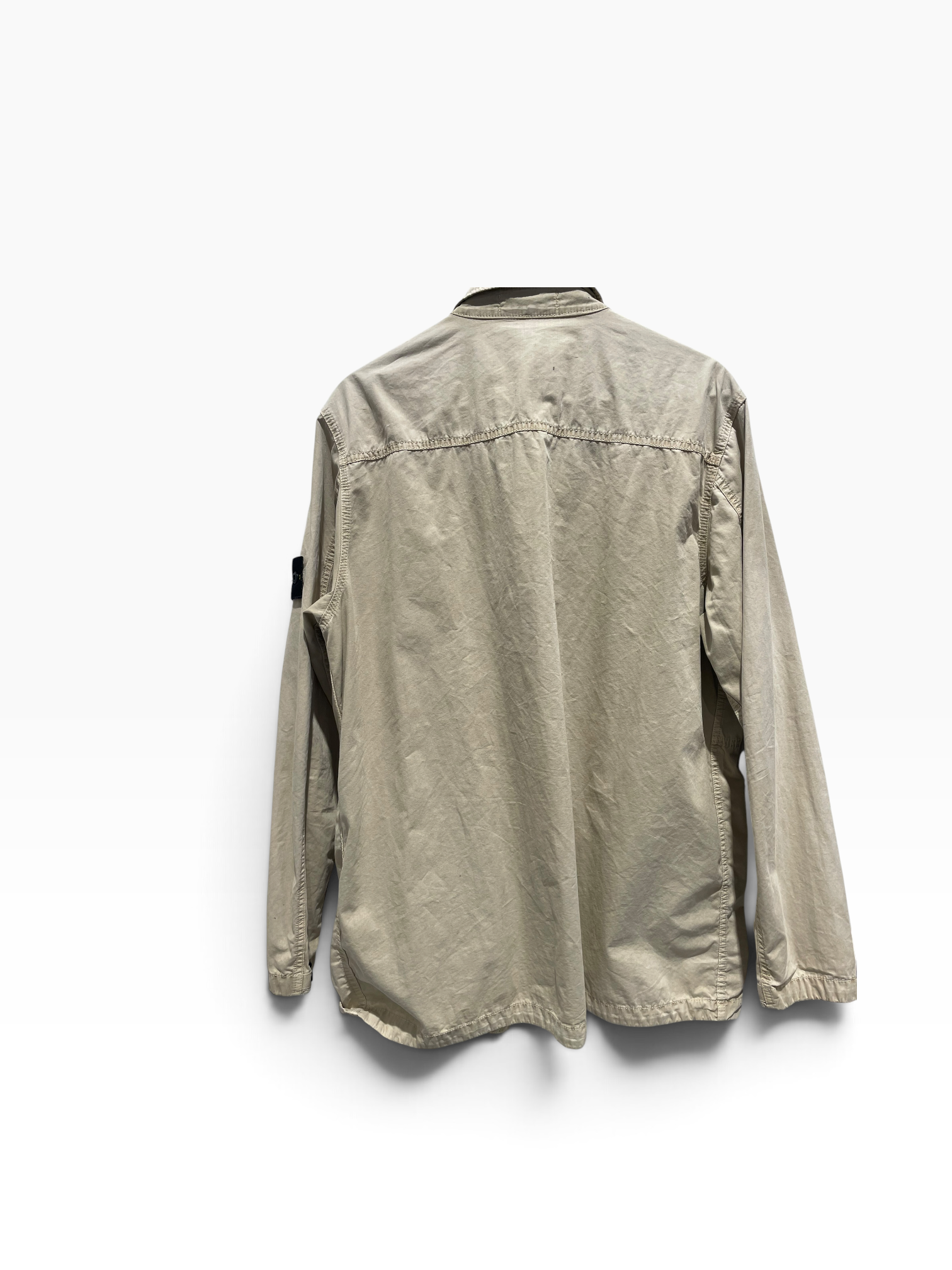 STONE ISLAND/Jacket/XXL/Cotton/CRM/Smerigliata Overshirt view 2