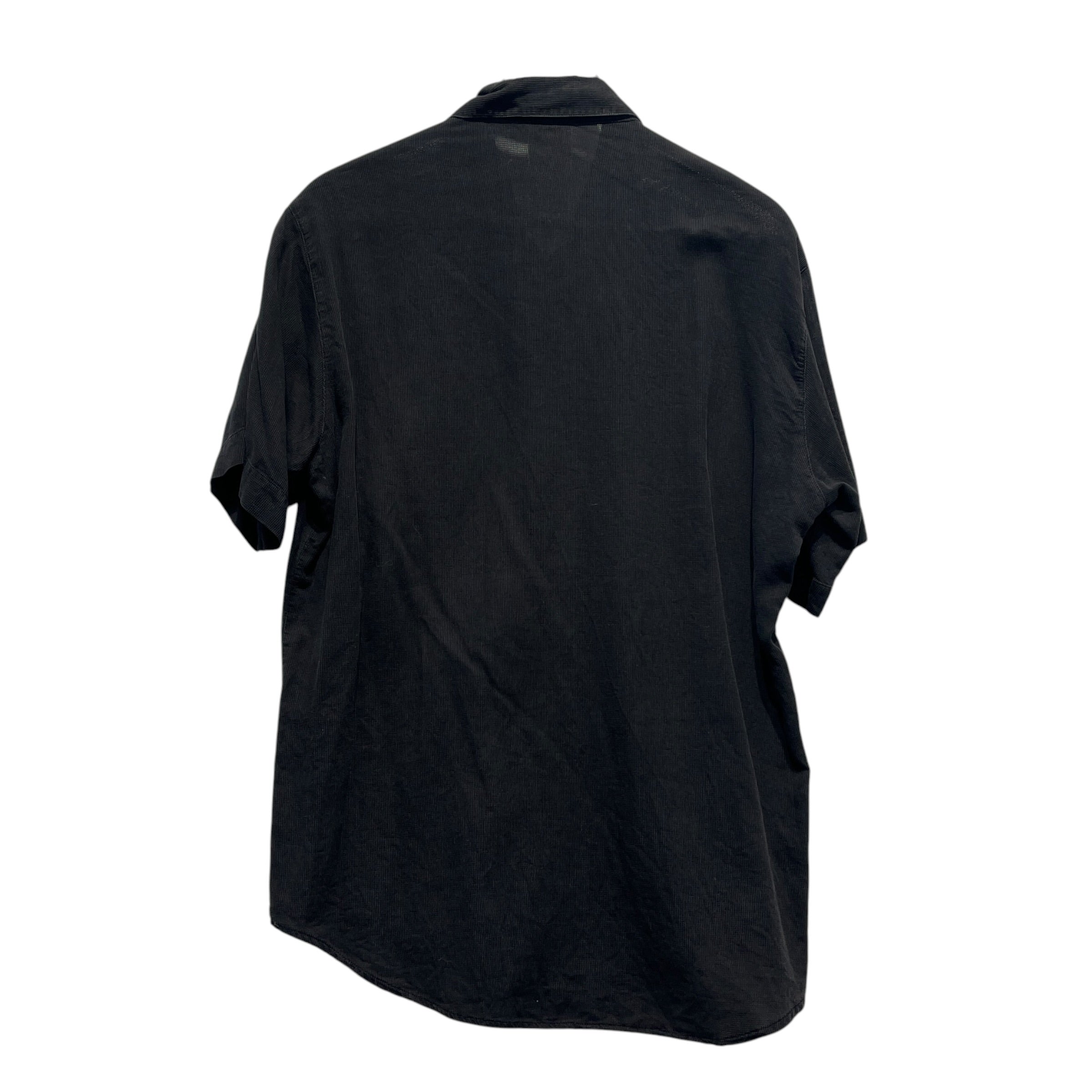 VERSACE JEANS COUTURE/SS Shirt/L/Cotton/BLK/breathable view 2