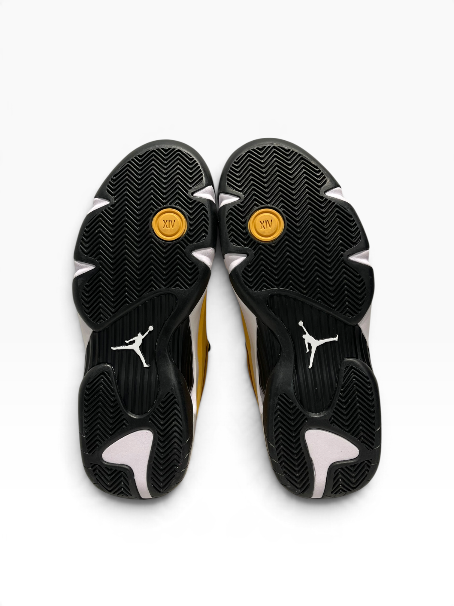 NIKE/AIR JORDAN 14 RETRO/Hi-Sneakers/US 8.5/Cotton/YEL/487471-101 view 6