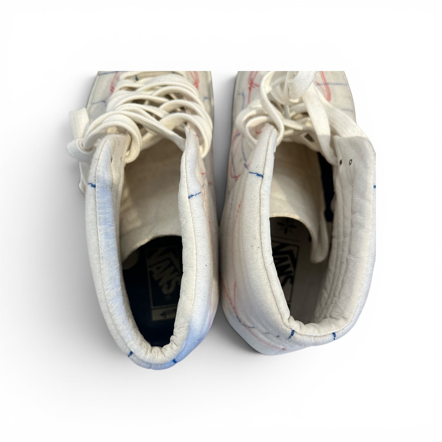 VANS/Hi-Sneakers/US 10.5/Cotton/WHT/721454 view 3