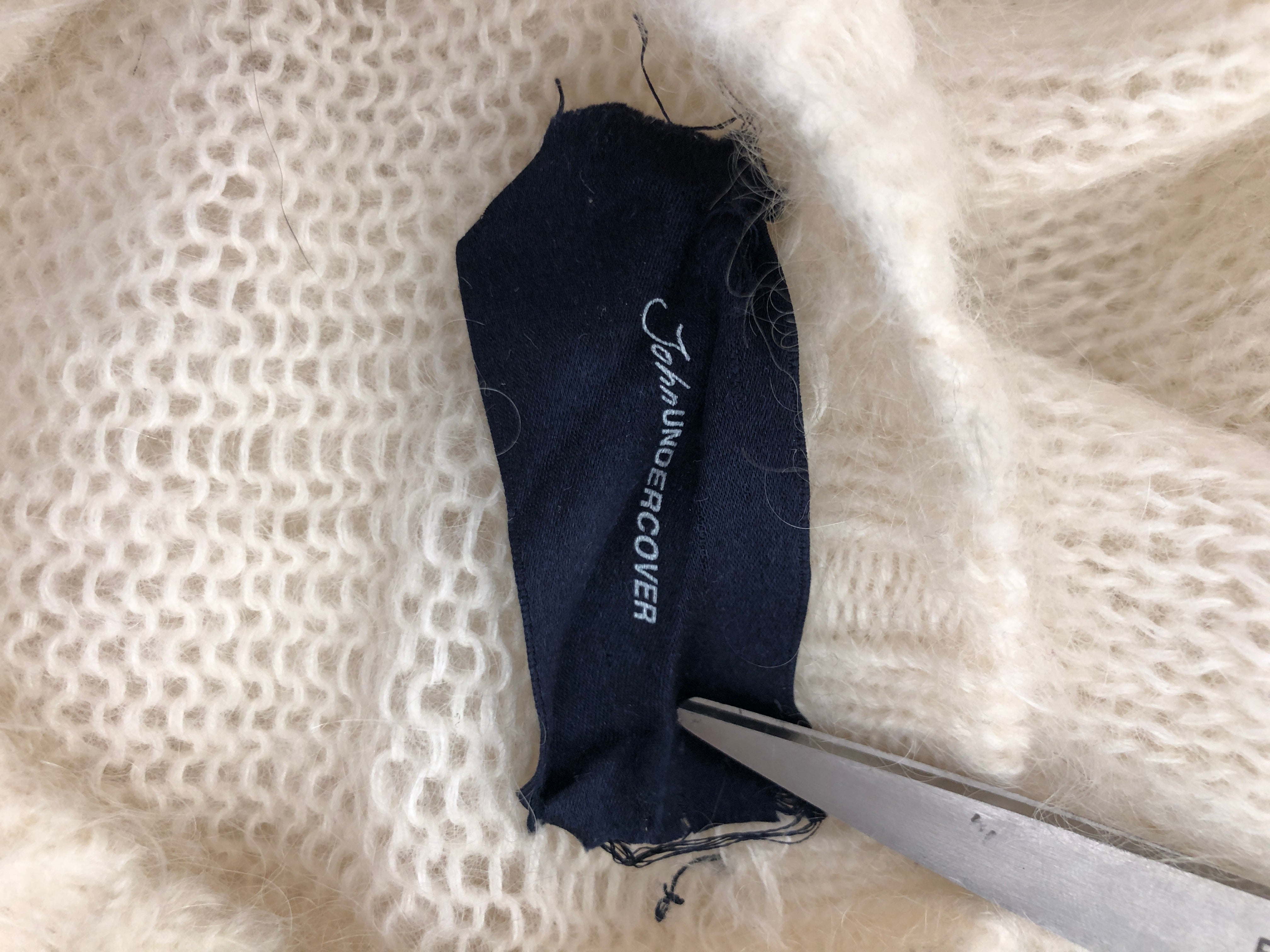 John UNDERCOVER/Sweater/2/Mohair/WHT/ view 4