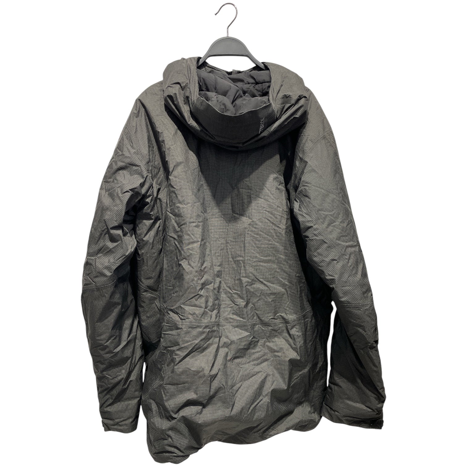 ARC'TERYX VEILANCE/Puffer Jkt/L/Cotton/BLK/PADDED GRID PATTERN ZIP UP PUF view 2