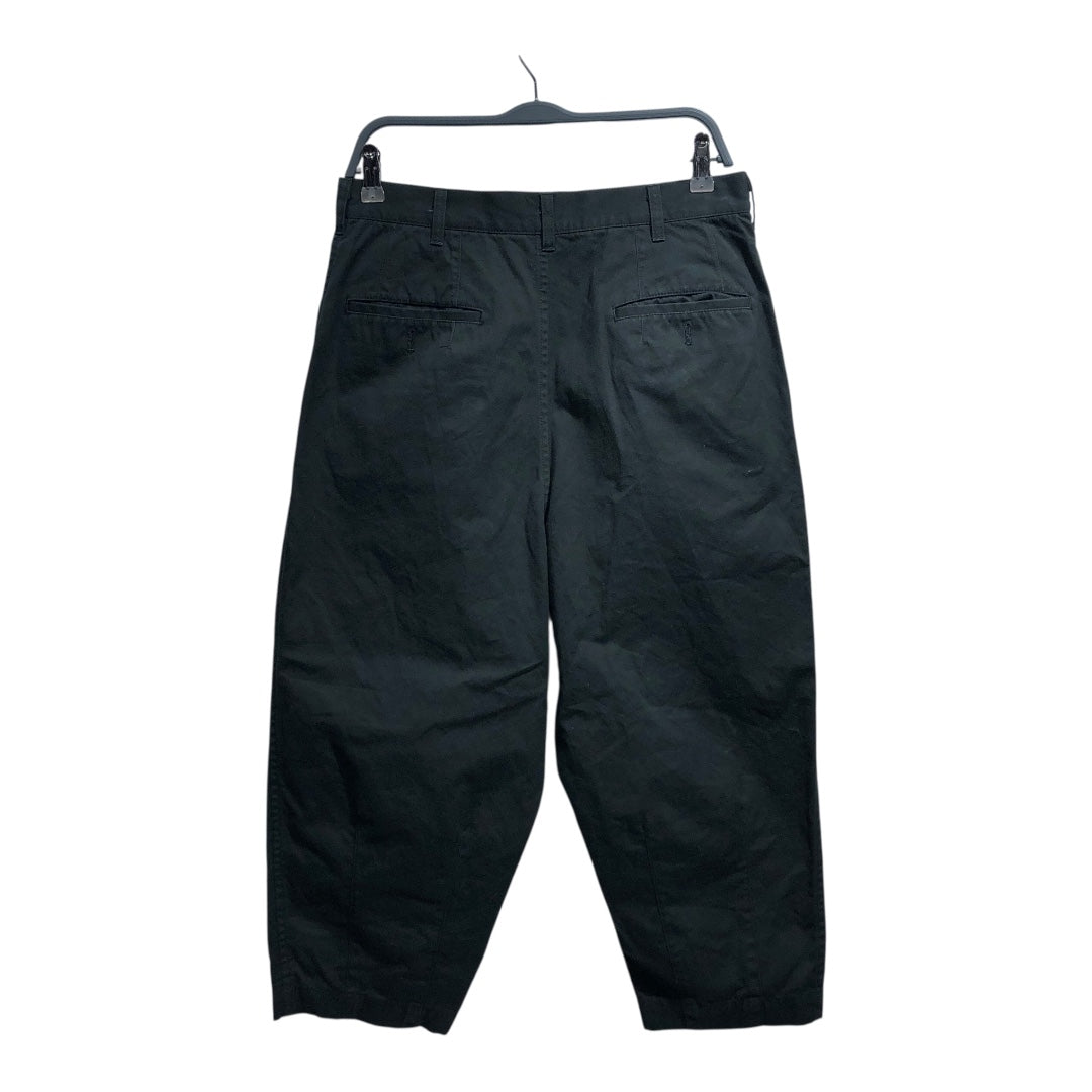 COMME des GARCONS HOMME/Pants/XS/Cotton/BLK/tapered wide leg short AD2020 view 2