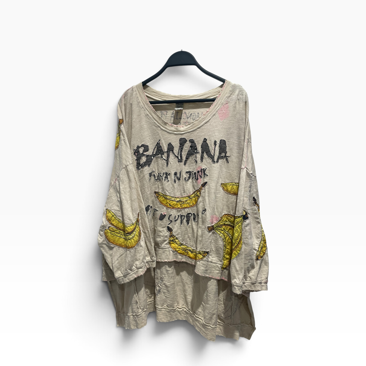 Magnolia Pearl/T-Shirt/Cotton/CRM/All Over Print/Banana Funk N Junk