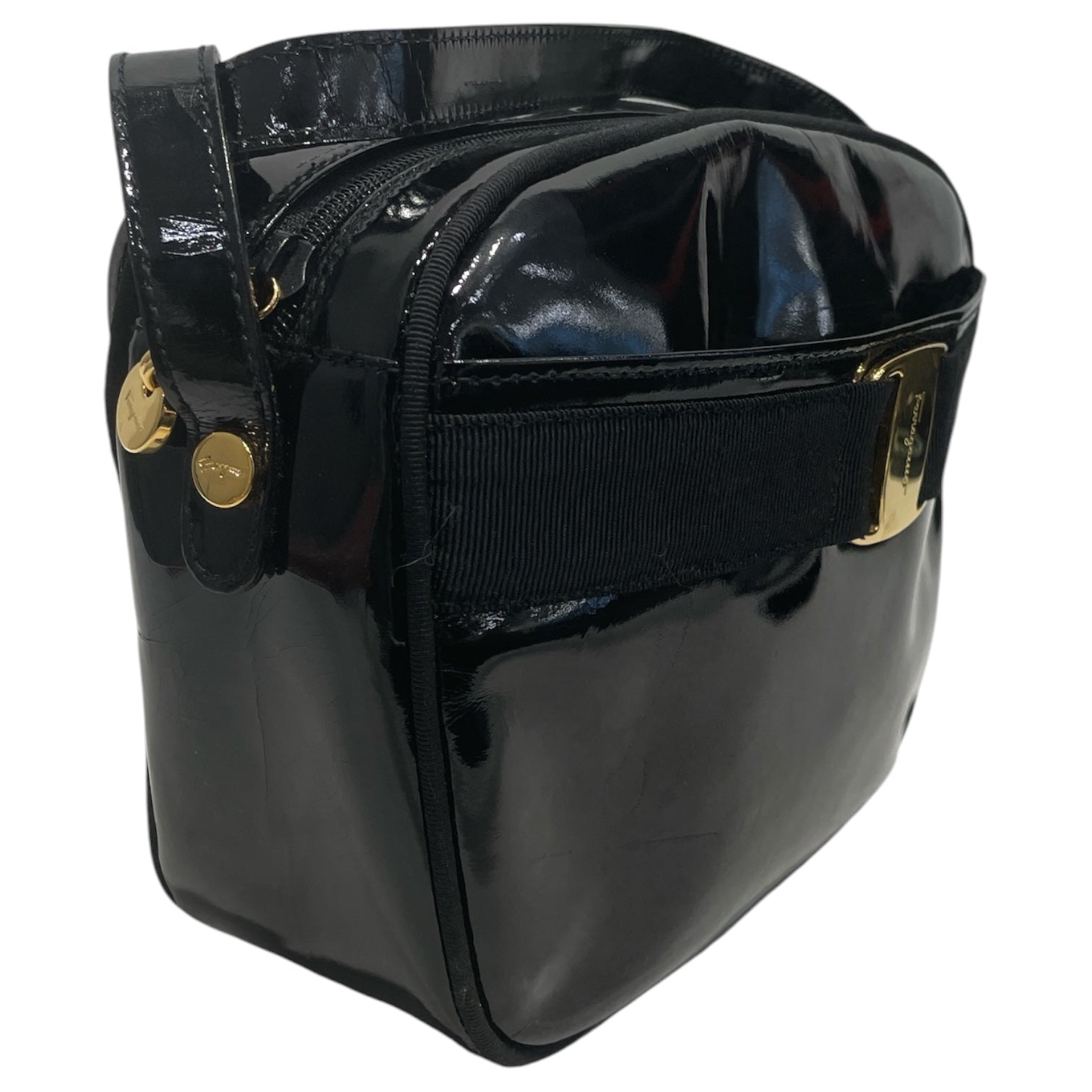Salvatore Ferragamo/Hand Bag/Leather/BLK/8RRYGHV view 6