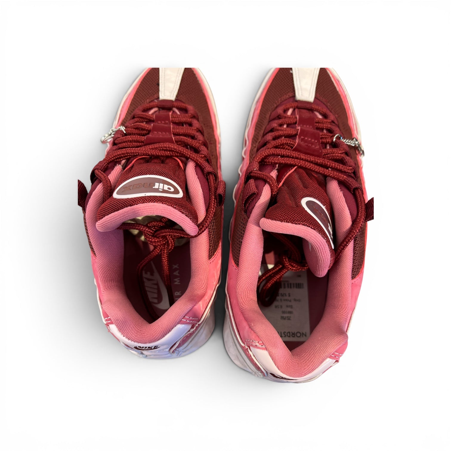NIKE/Low-Sneakers/US 6/Suede/PNK/95 bubble pink view 3