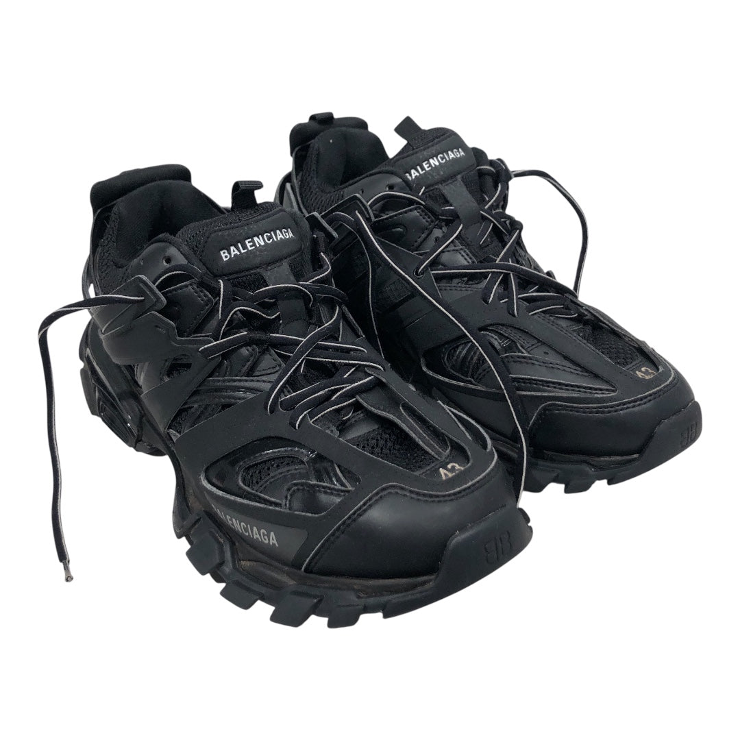 BALENCIAGA/Low-Sneakers/US 10/Polyester/BLK/Triple S All Blk view 1